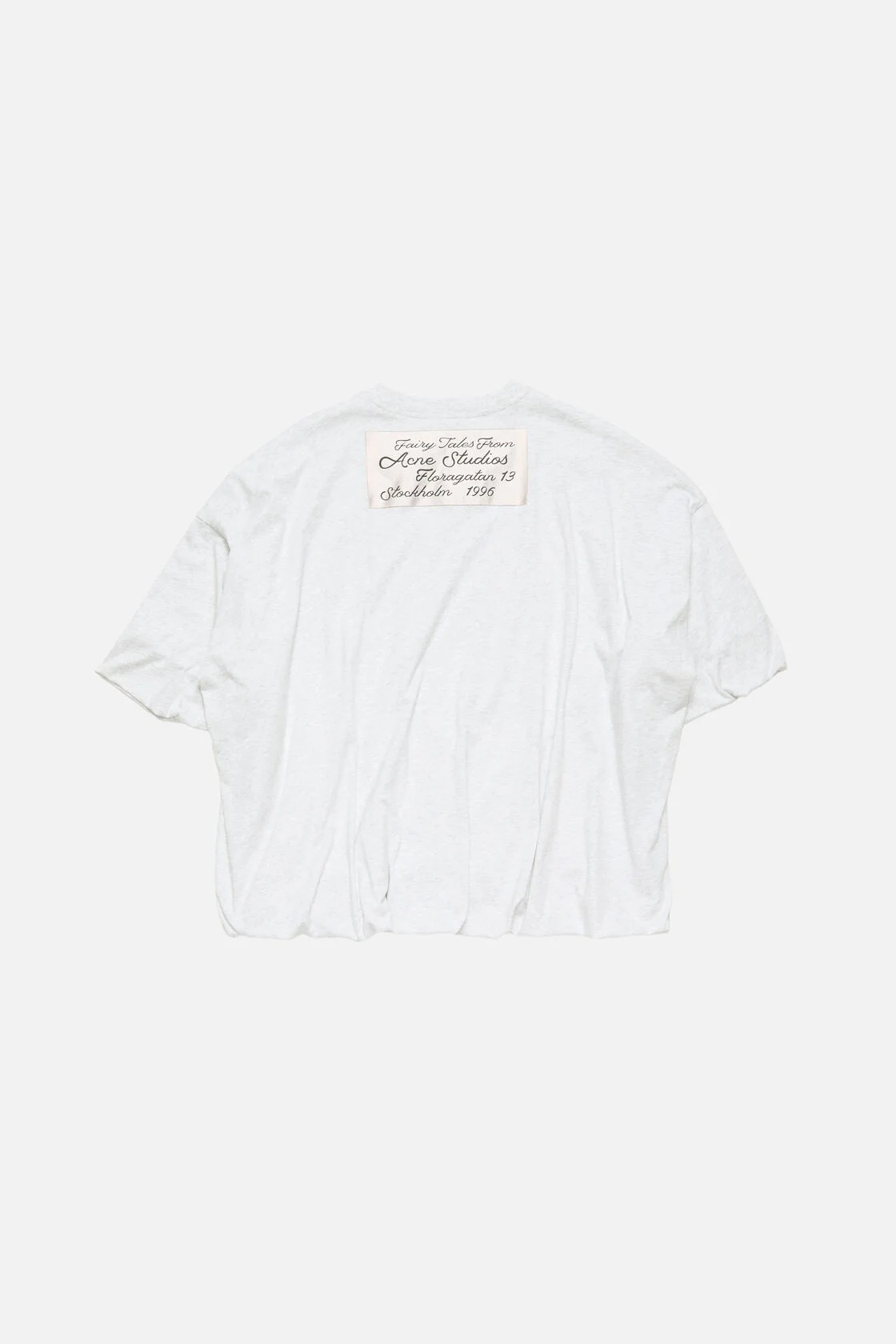 ACNE STUDIOS Oversize T-shirt in Grey Melange