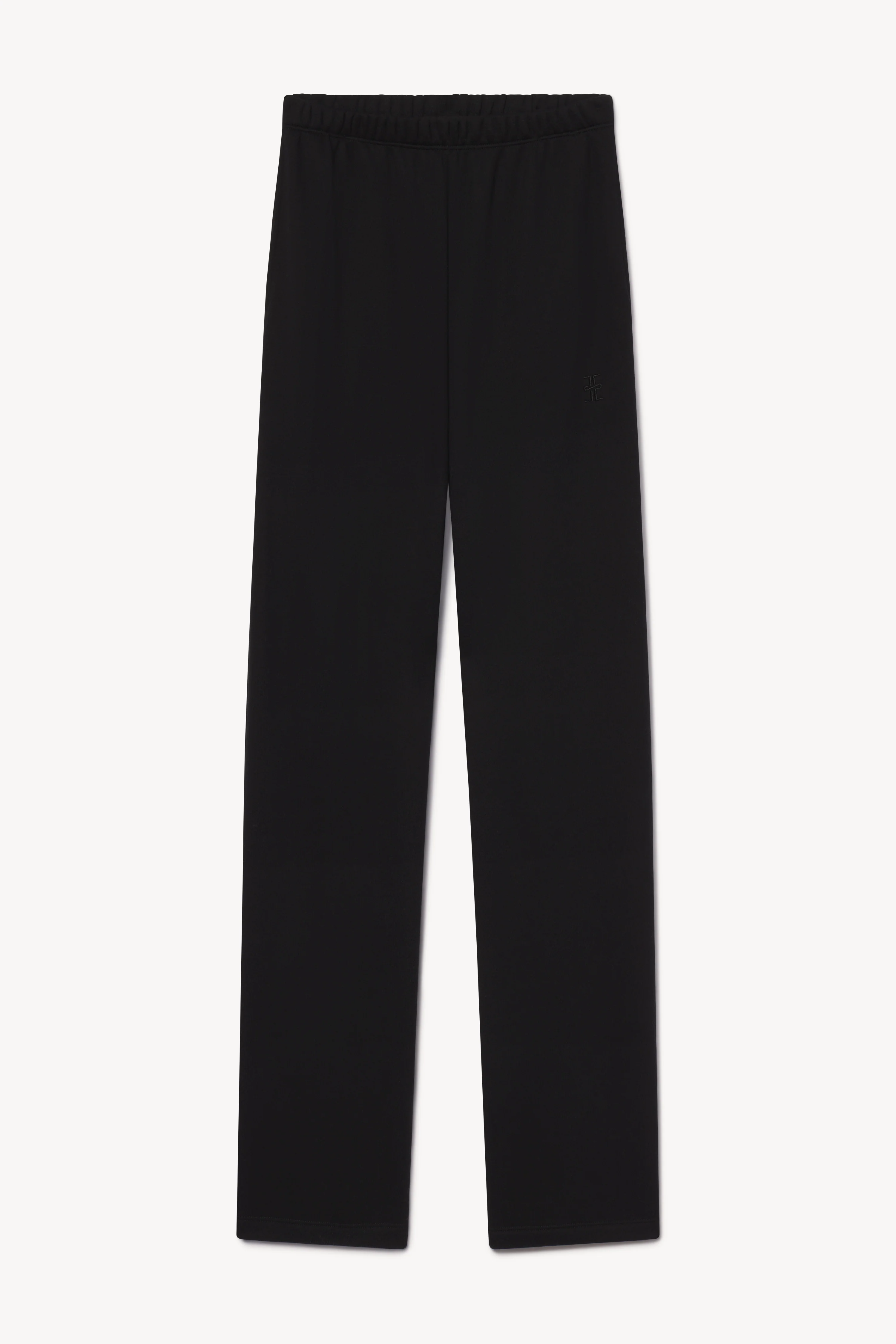 ÉTERNE Oversized Wide Leg Sweatpant in Black