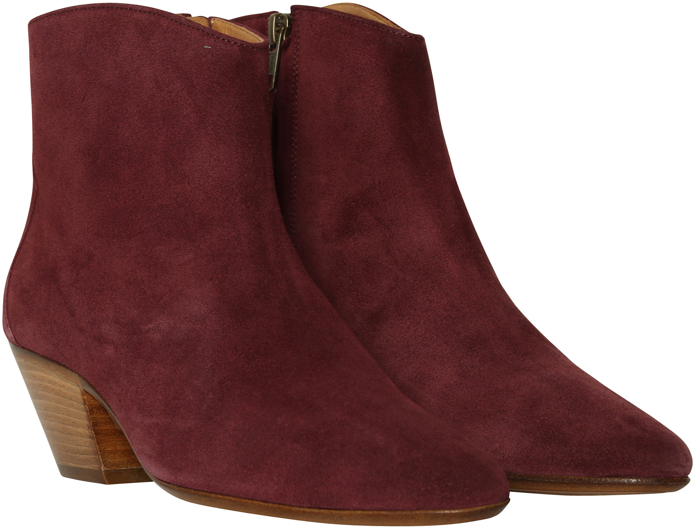 Isabel Marant Dacken Boots Aubergine