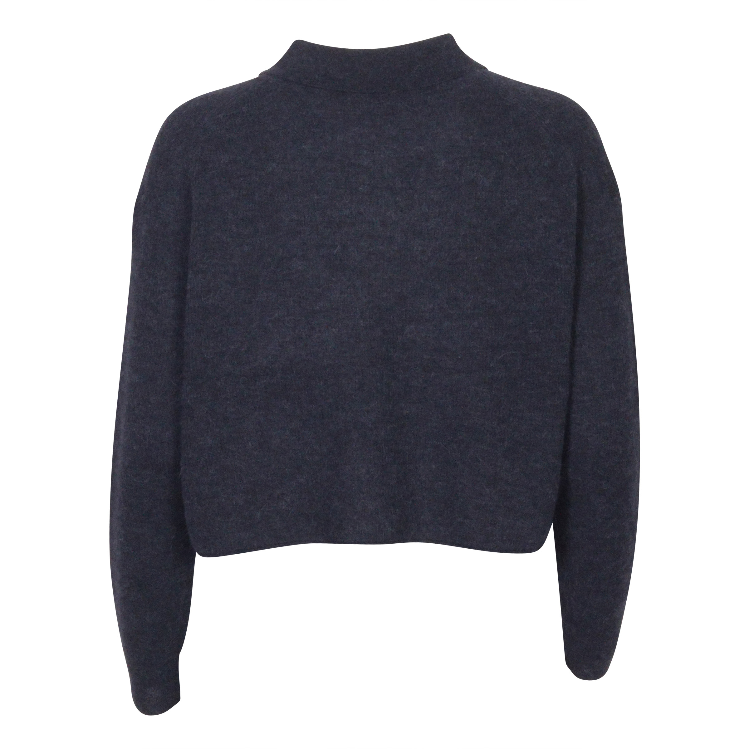 Acne Studios Knit Kelania Summer Alpaca Charcoal Grey L