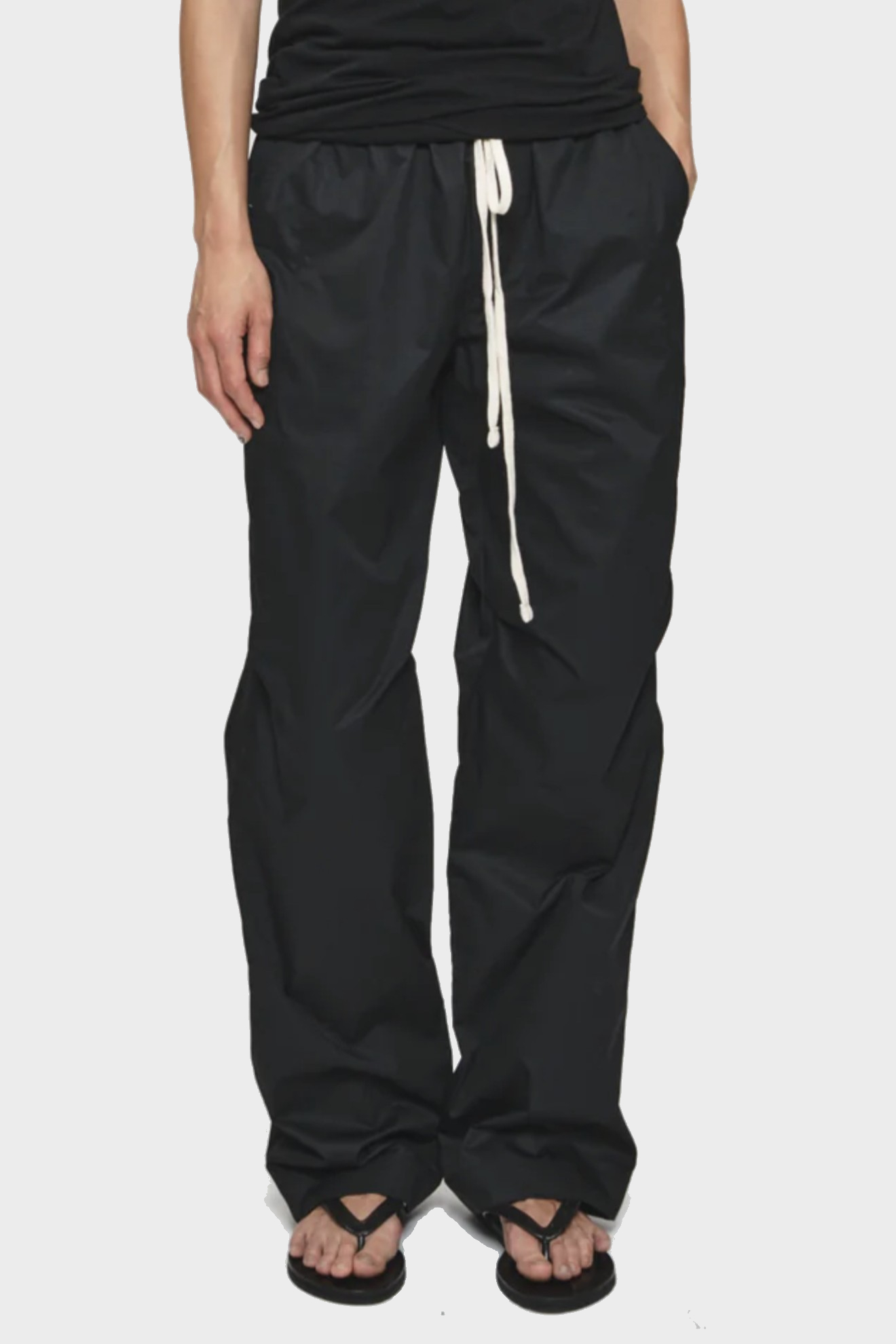 6397 Drawstring Pant in Black