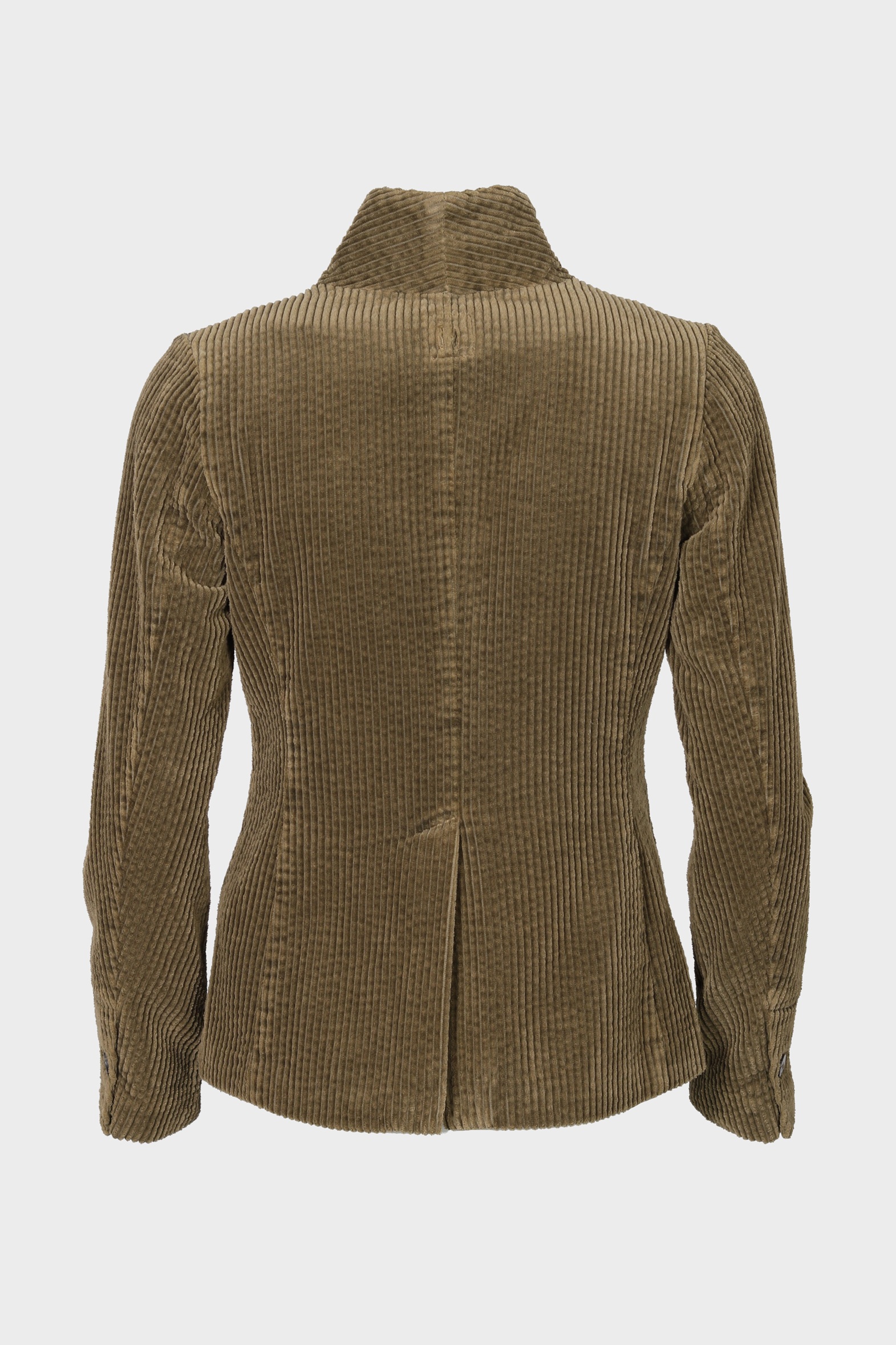 HANNES ROETHER Corduroy Jacket in Olive