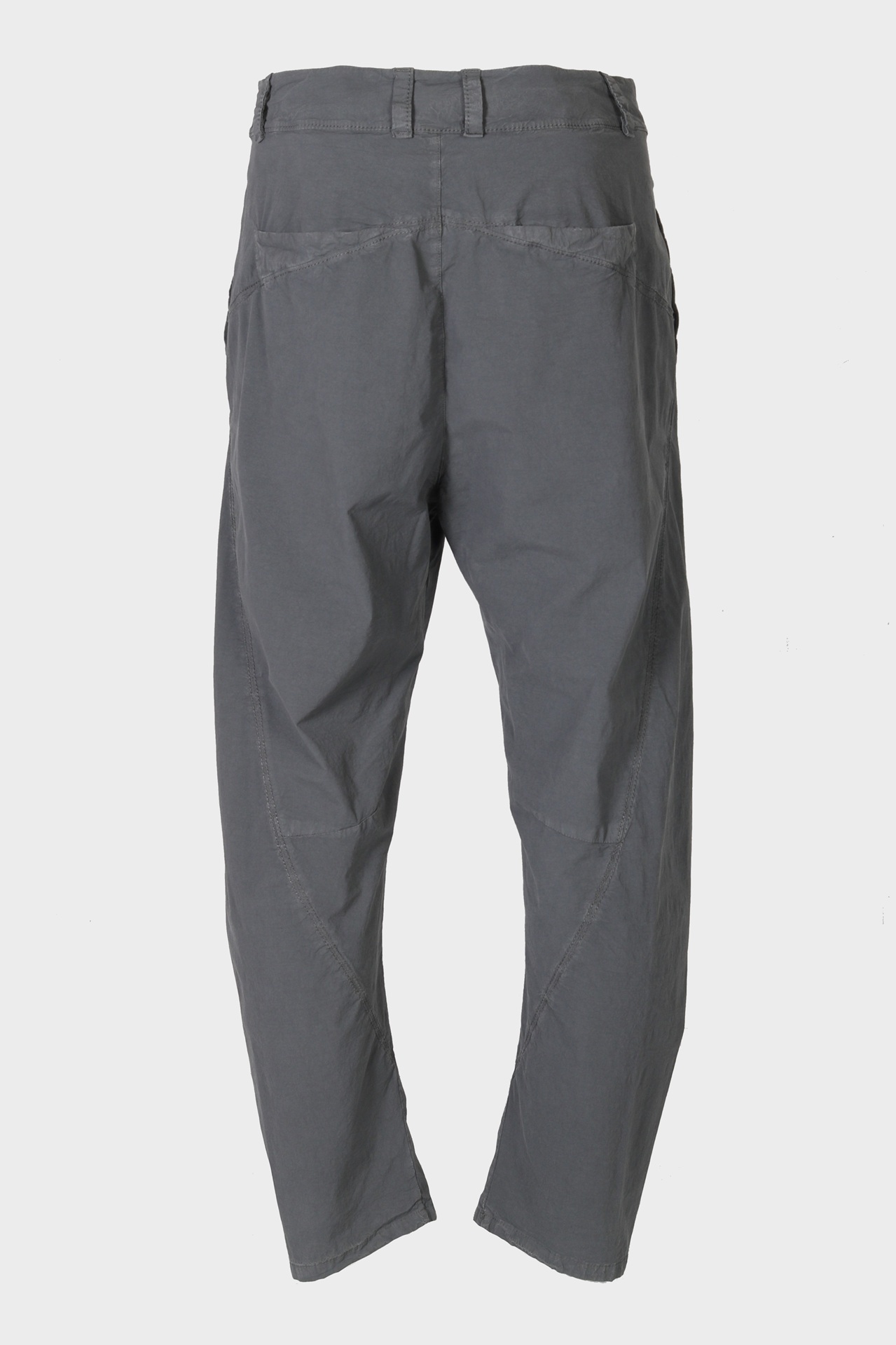 TRANSIT UOMO Cotton Stretch Pant in Grey