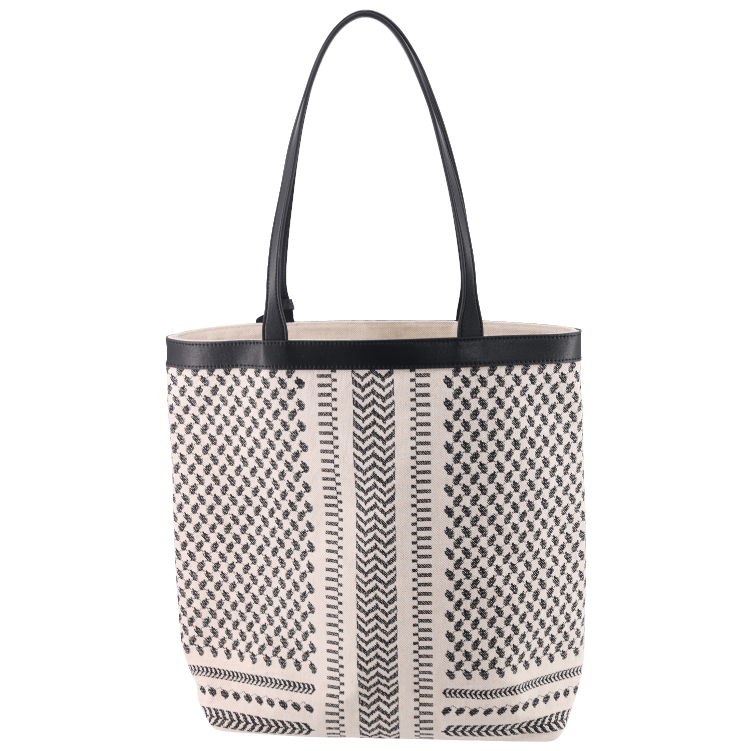 Lala Berlin Tote Carmela X-Stitch Black