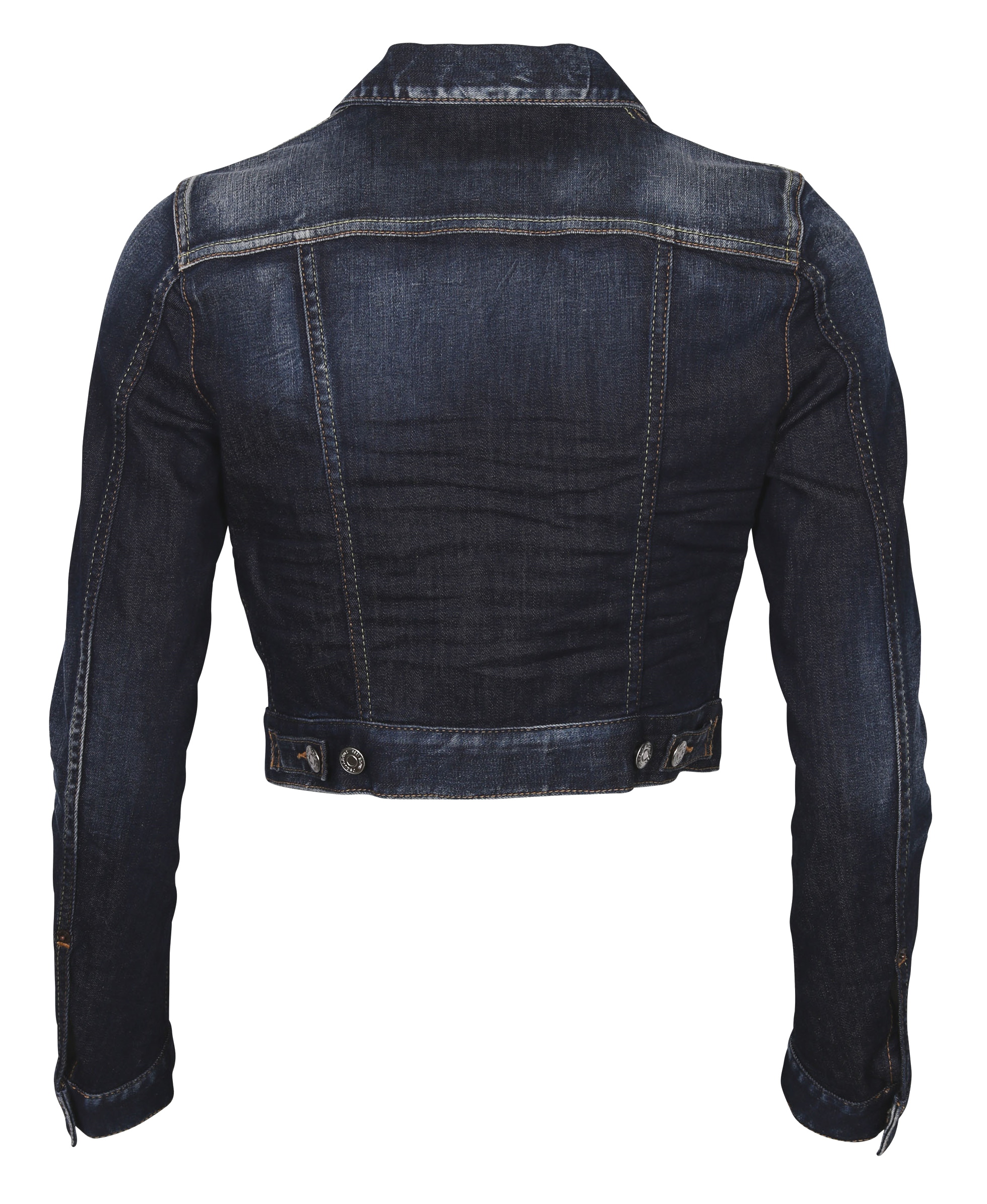 Dsquared Denim Jacket Blue Washed