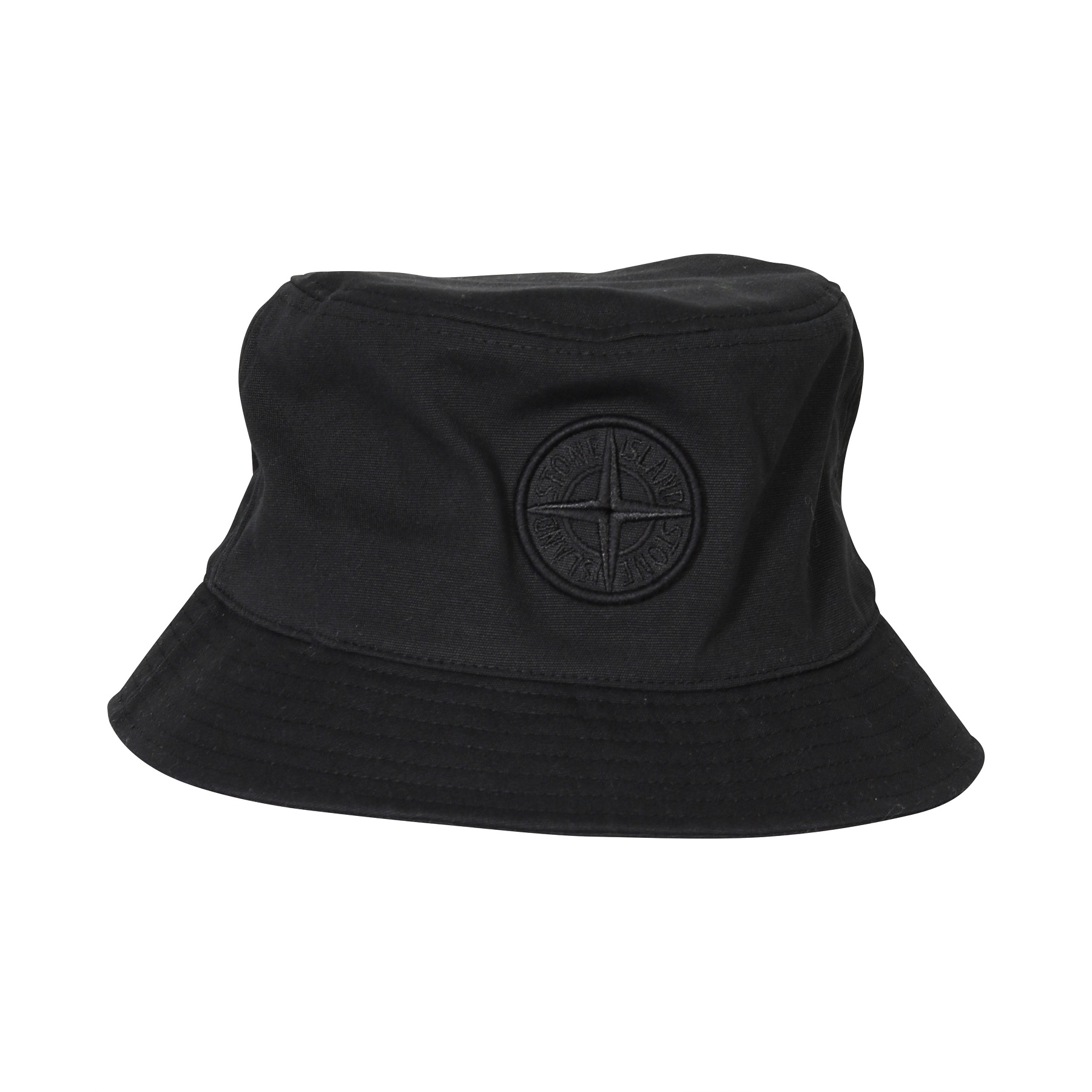 STONE ISLAND Bucket Hat in Black