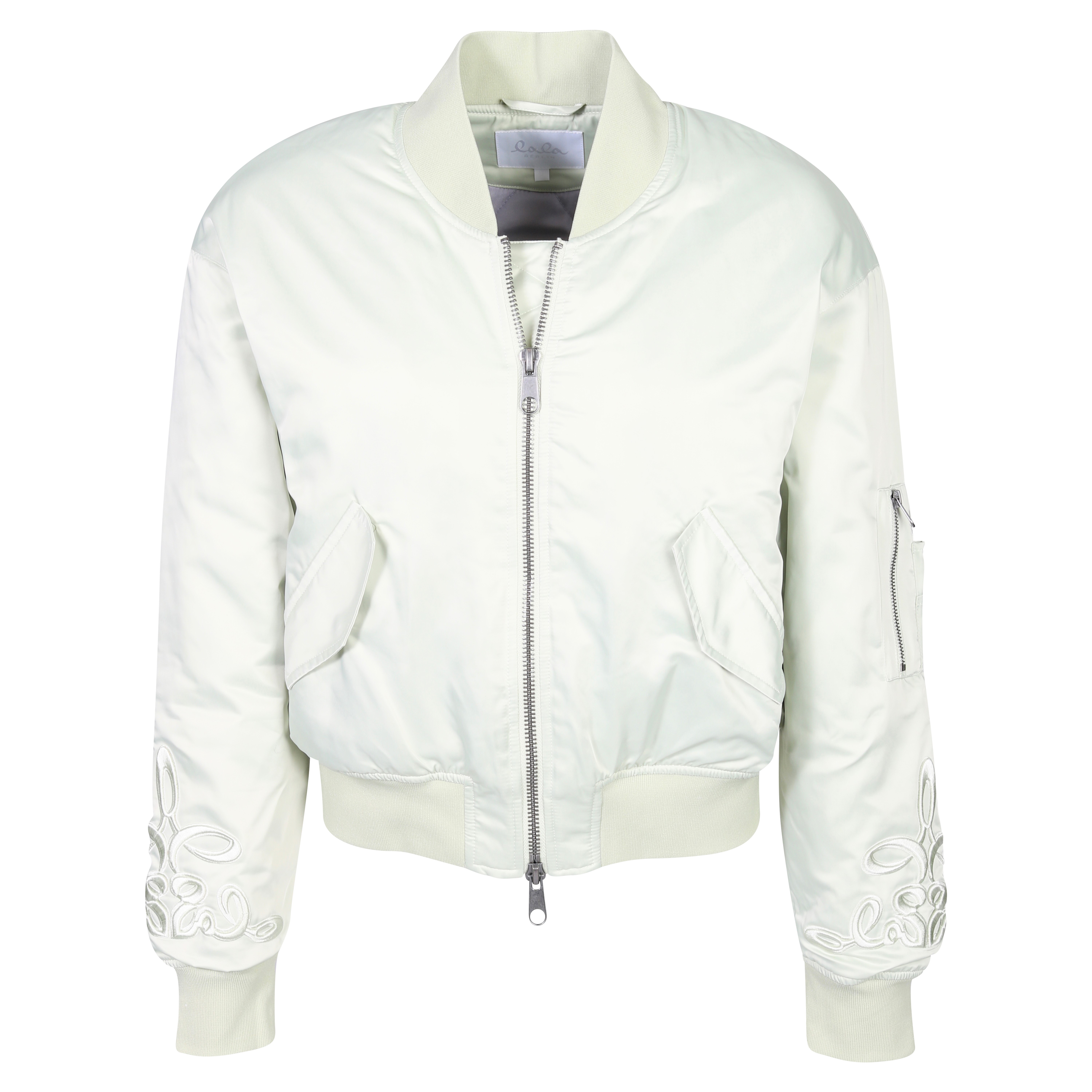 Lala Berlin Bomber Jacket Jo in Sea Foam