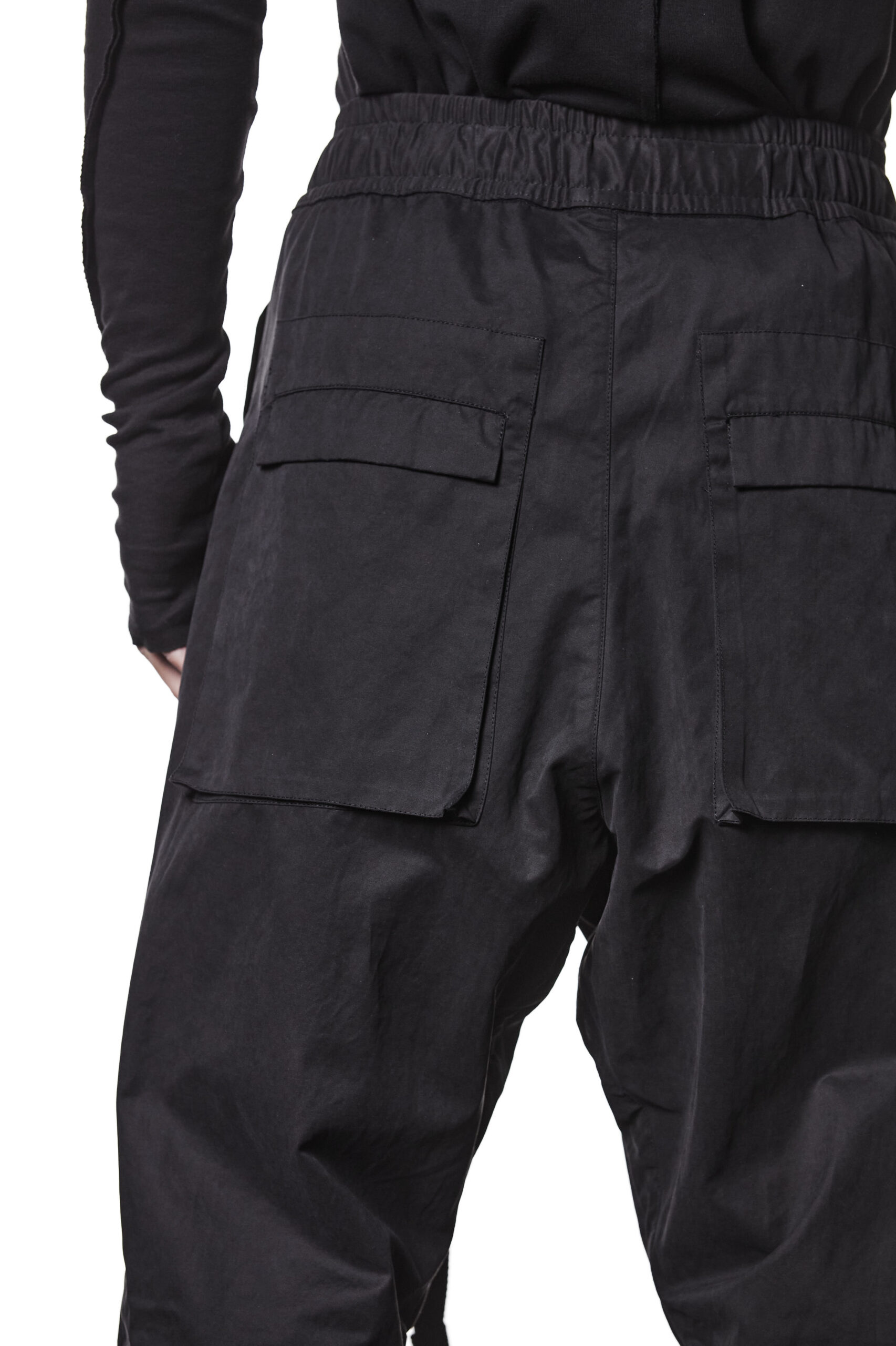 THOM KROM Belted Pant in Black
