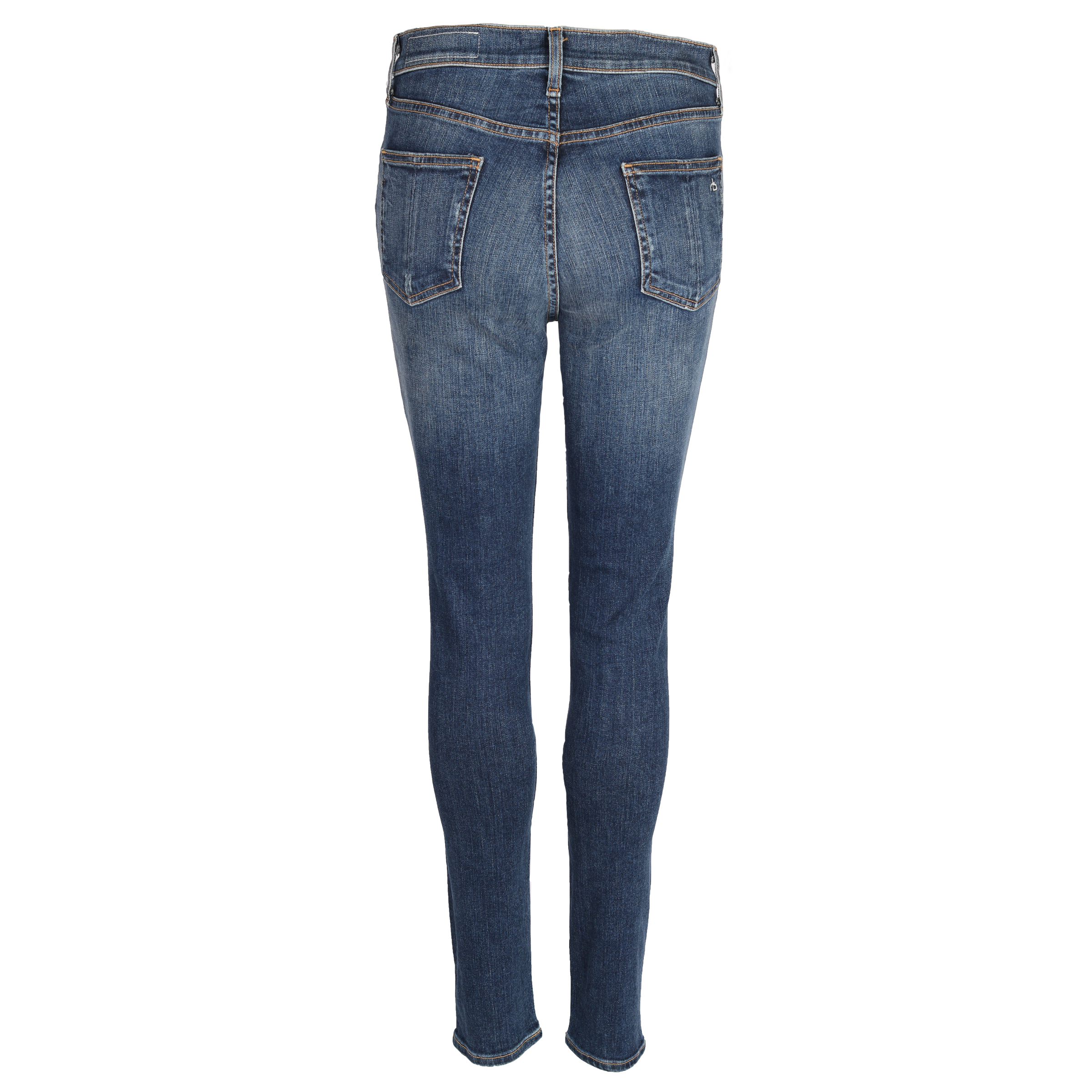 Rag & Bone Jeans Highrise Jeans blau