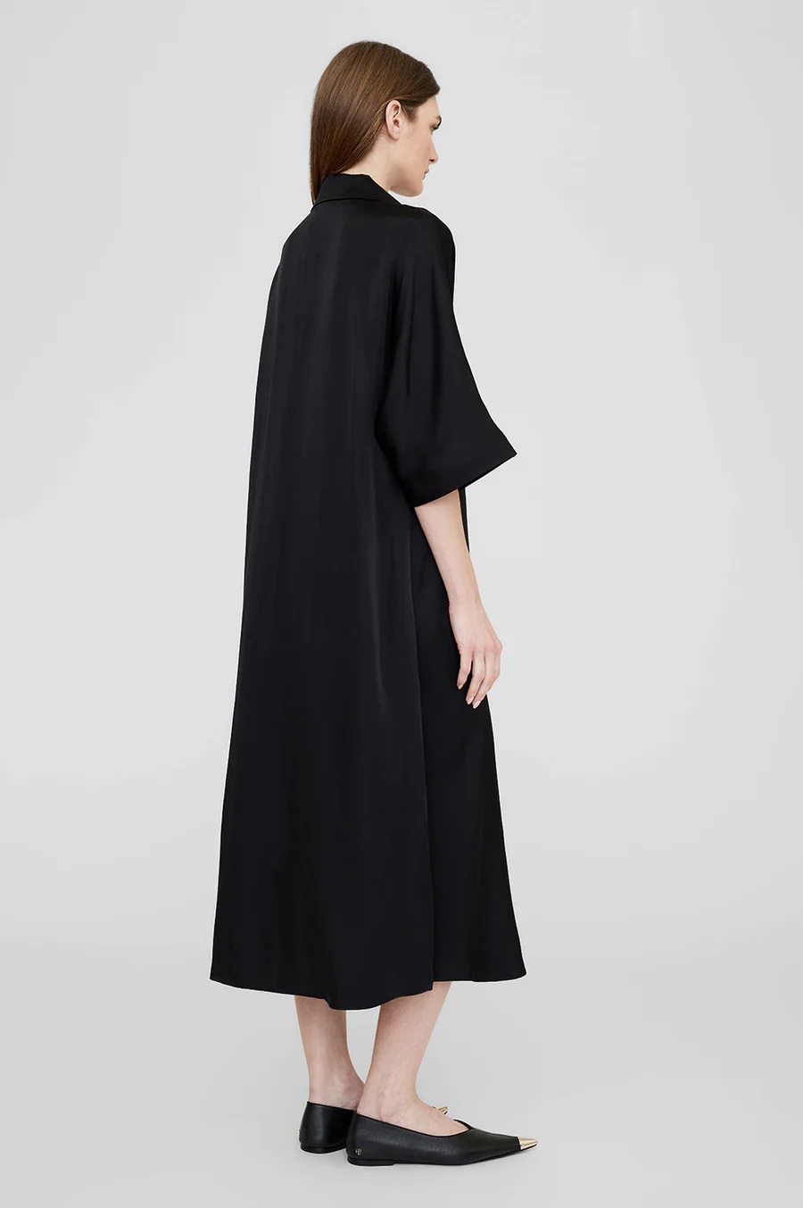 ANINE BING Julia Dress in Black