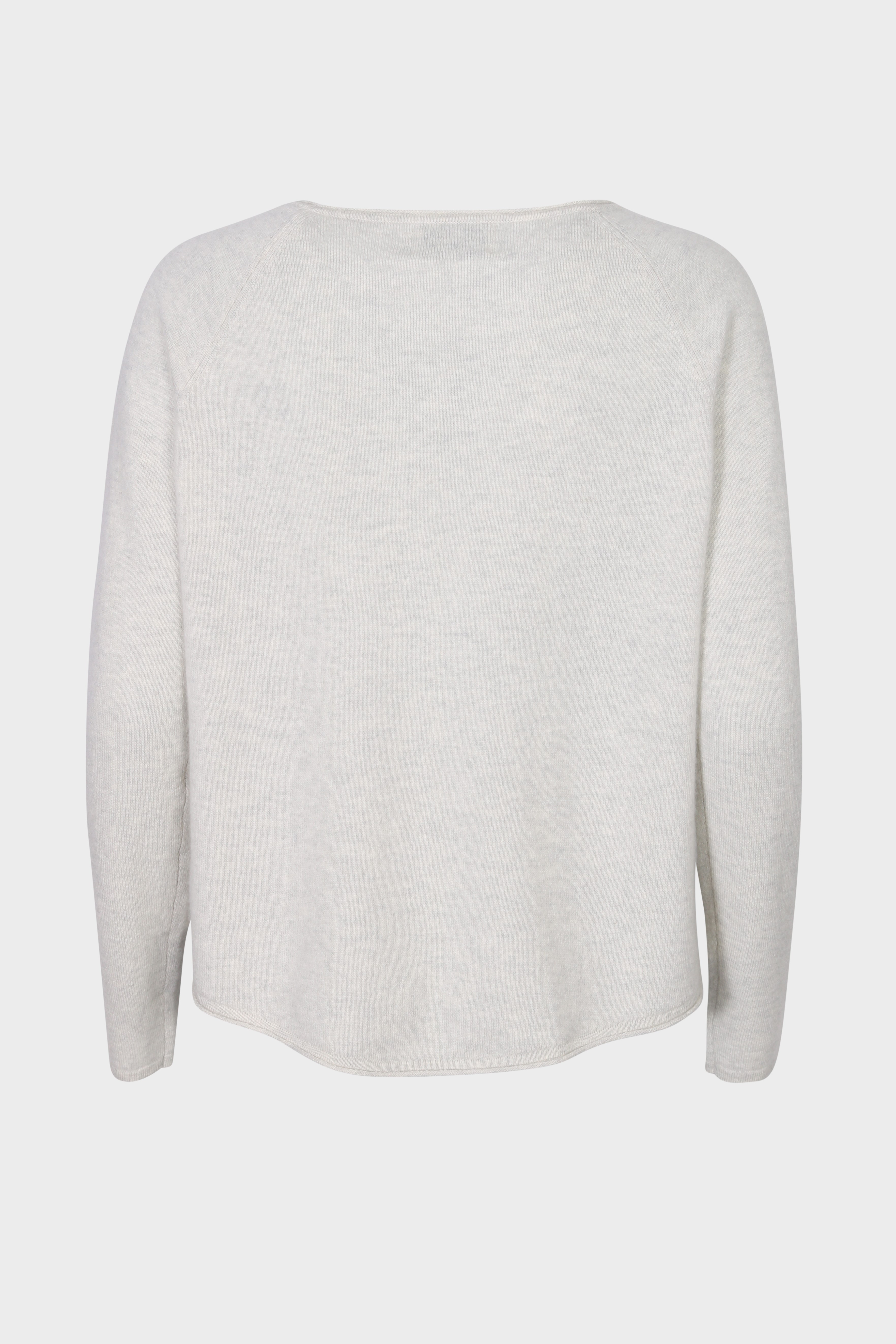 FLONA Cashmere Pullover in Heathergrey XS