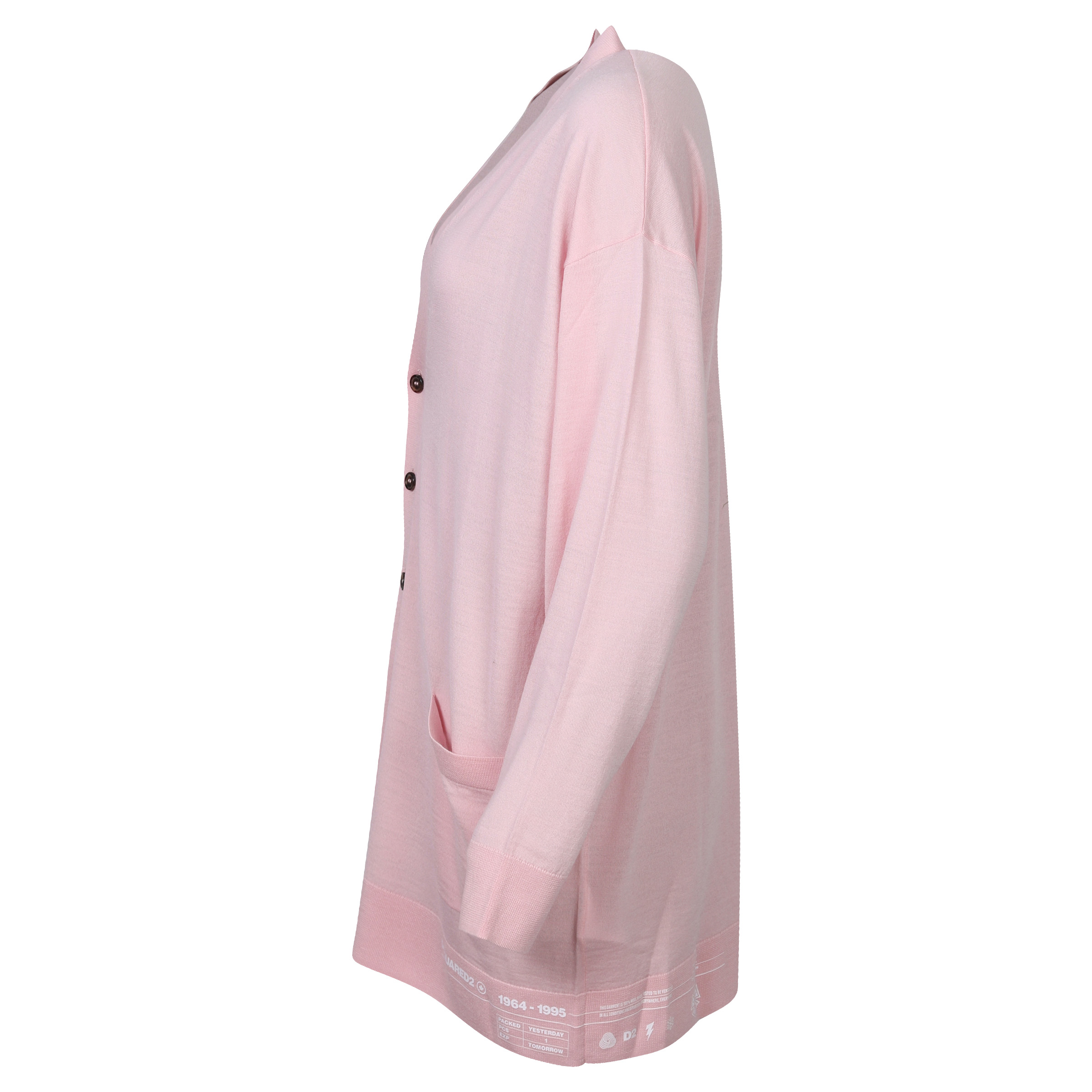 Dsquared Knit Cardigan Light Pink S