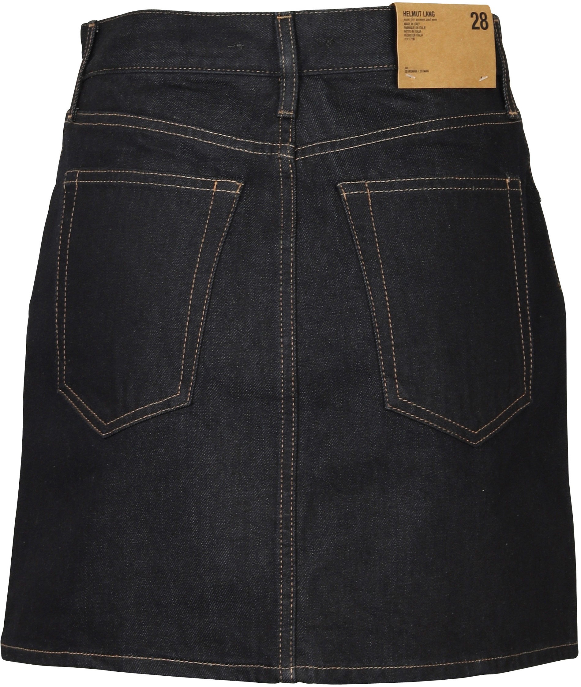 Helmut Lang Raw Denim Skirt