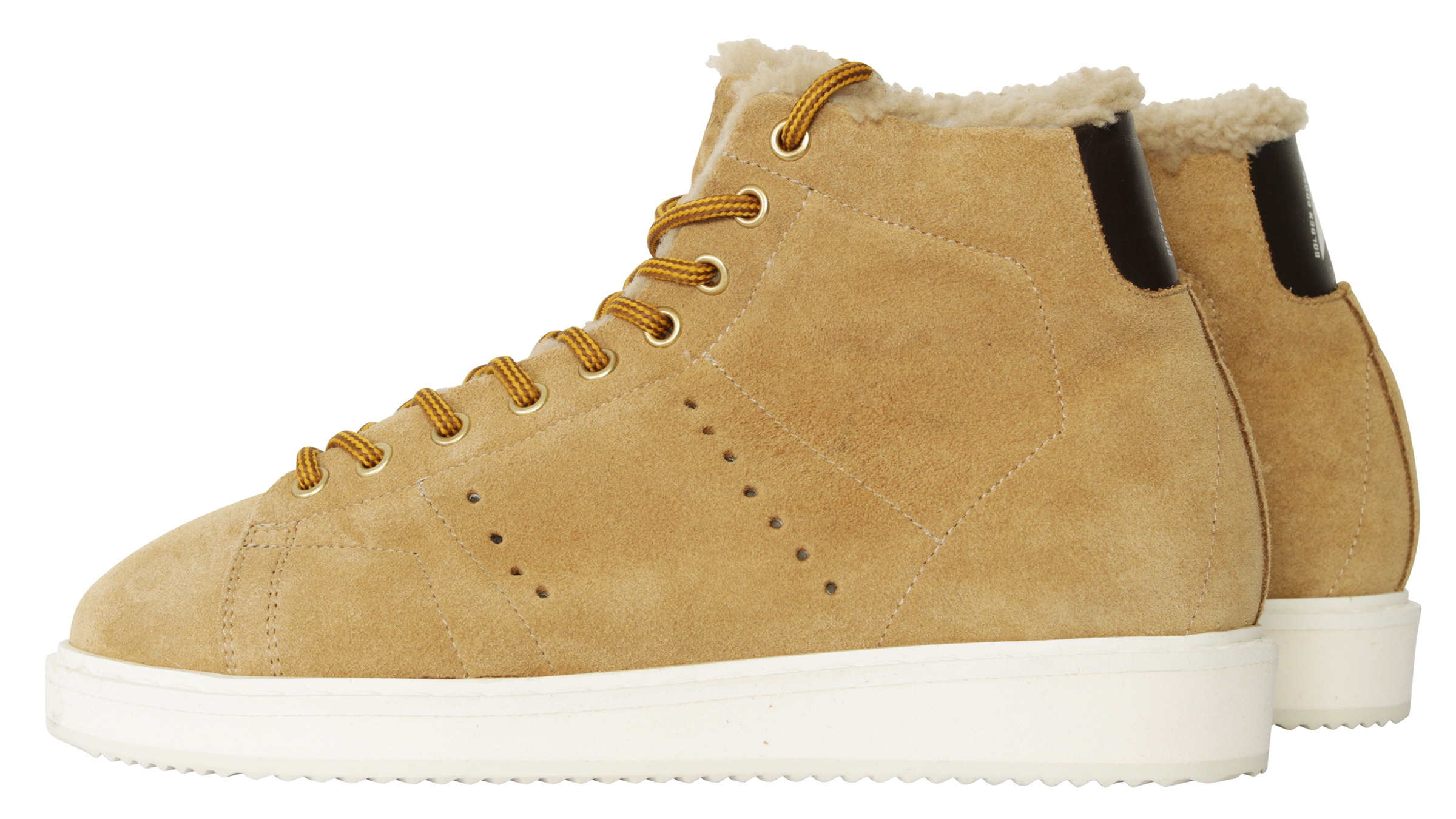 Golden Goose Sneaker Stargame Brown Tree Suede/Wool G31WS713.A4