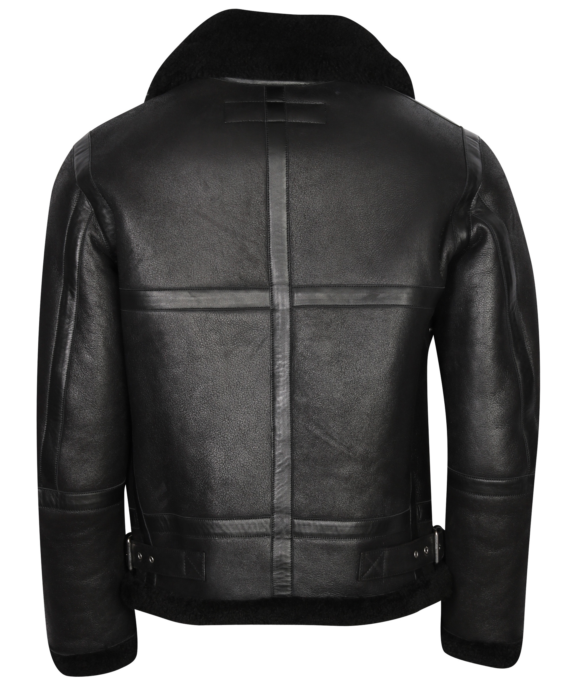 Acne Studios Shearling Jacket Ian Black