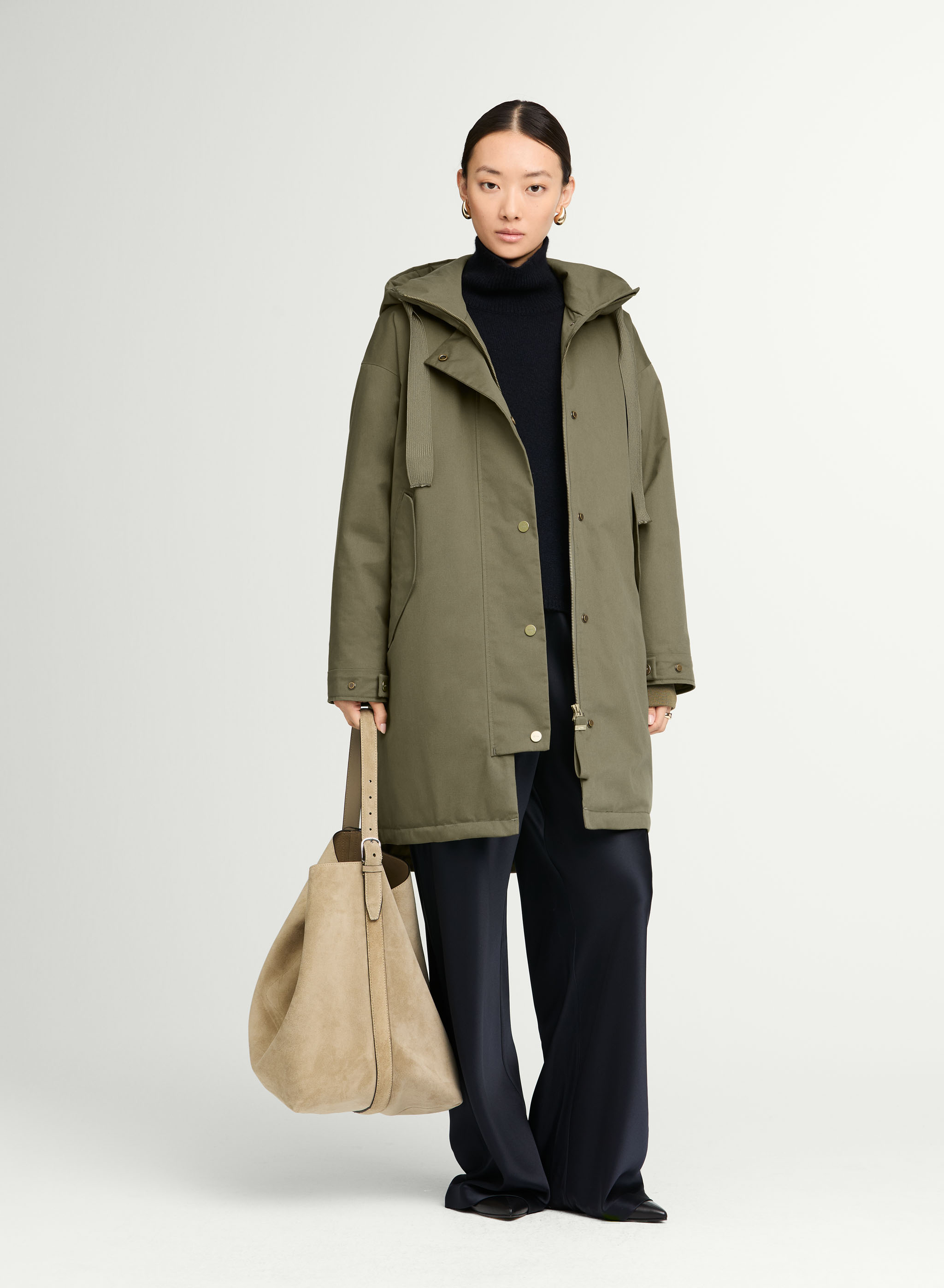 G-LAB Meta Parka in Olive Grey
