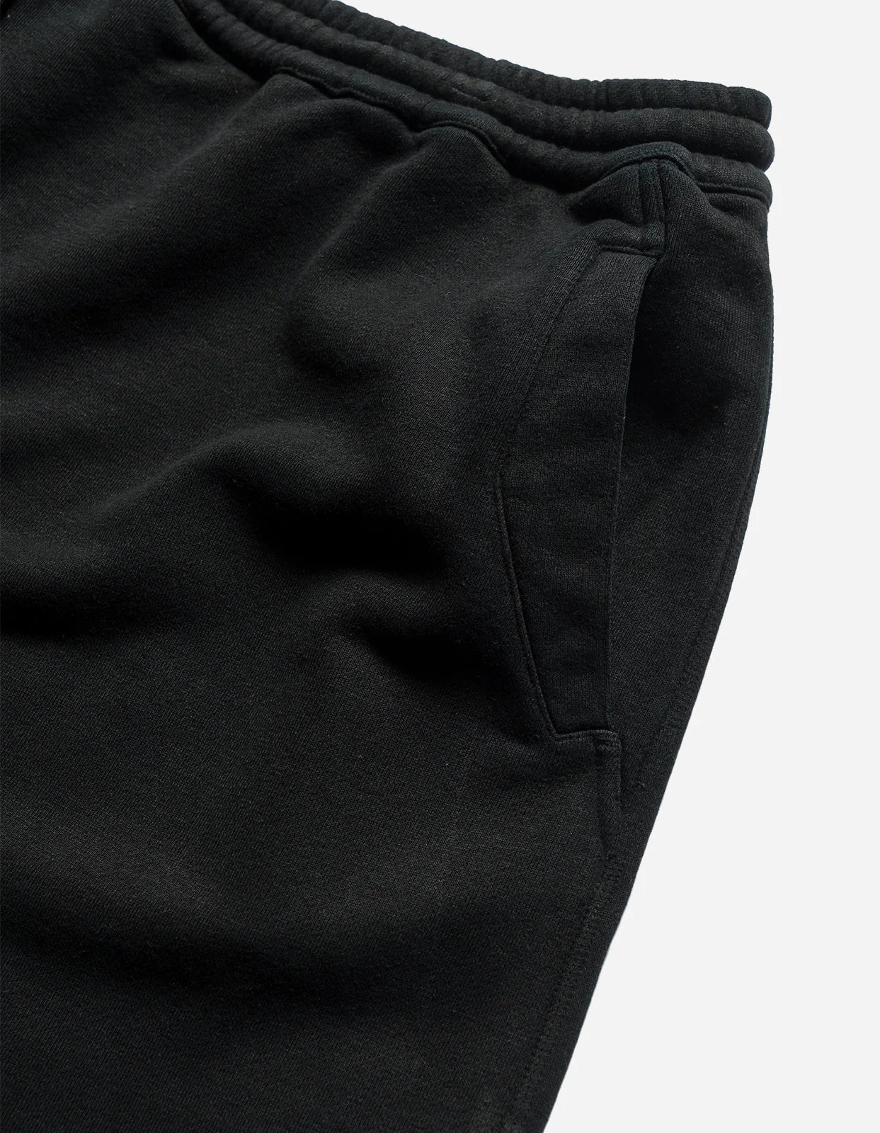 MAHARISHI 5232 Asym Low Hemp Sweatpant in Black XXL