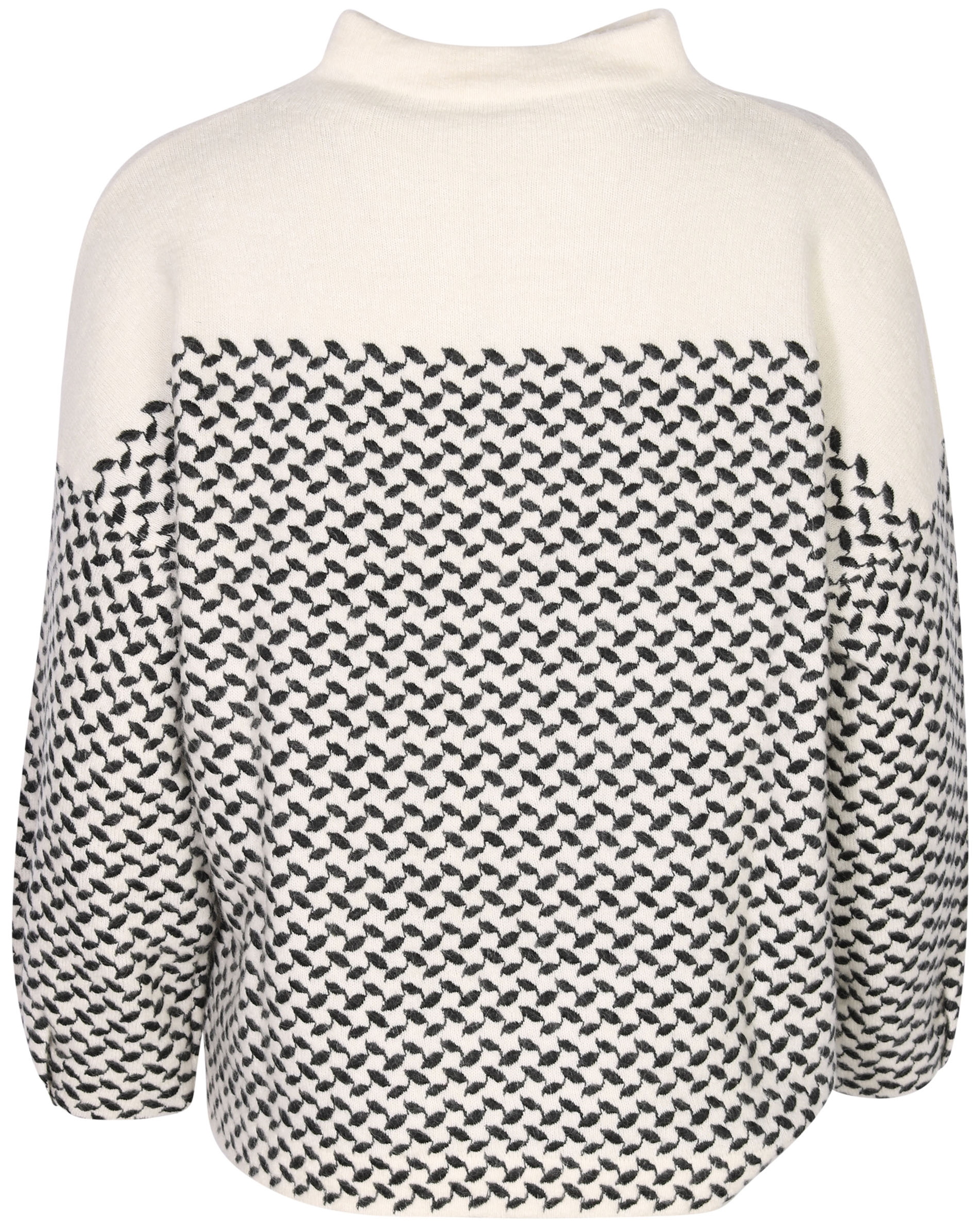 Lala Berlin Jumper Karola Mohair Kufiya Black/White