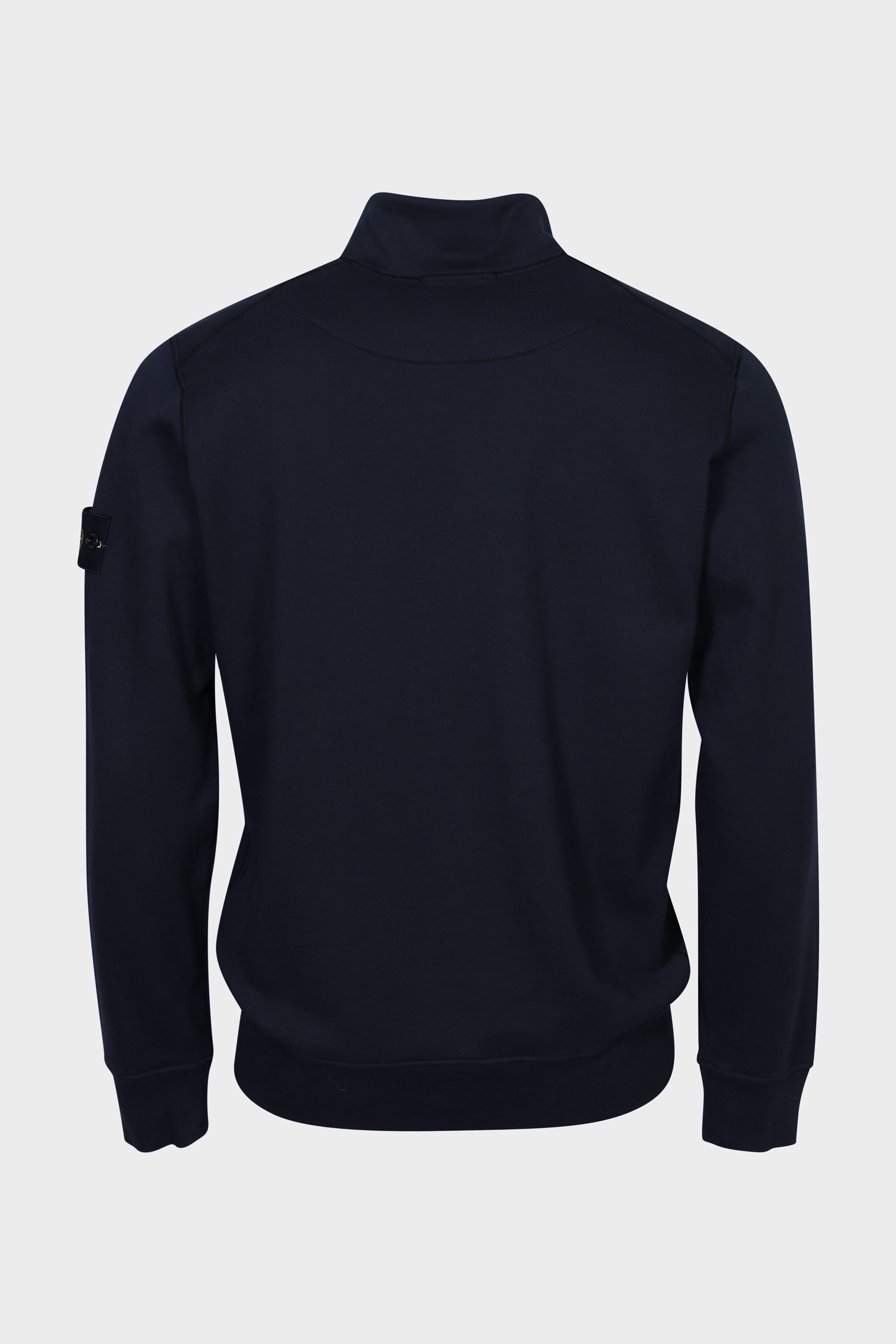 STONE ISLAND Half-Zip Sweatshirt in Dark Navy