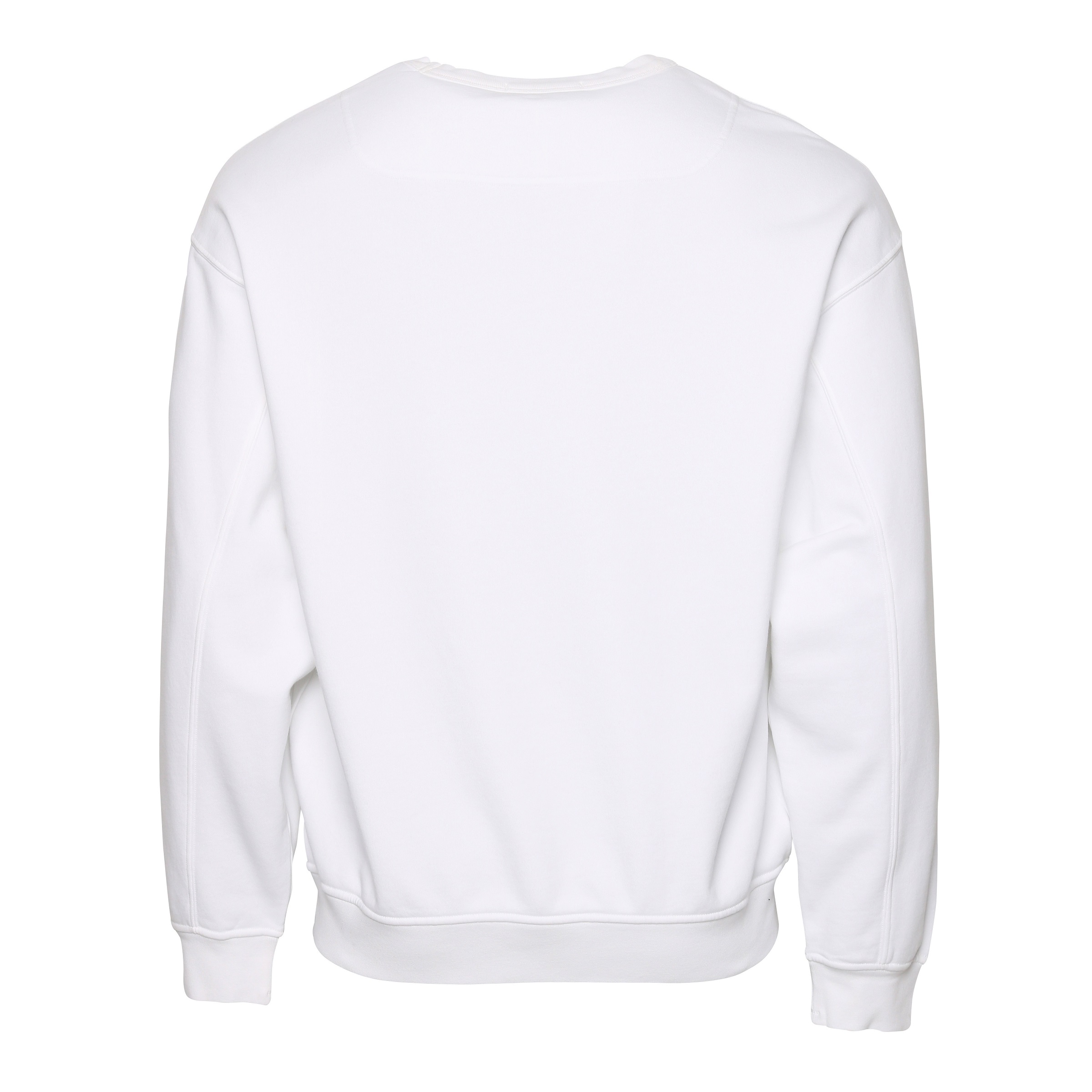 STONE ISLAND Oversize Stamp Sweatshirt in White