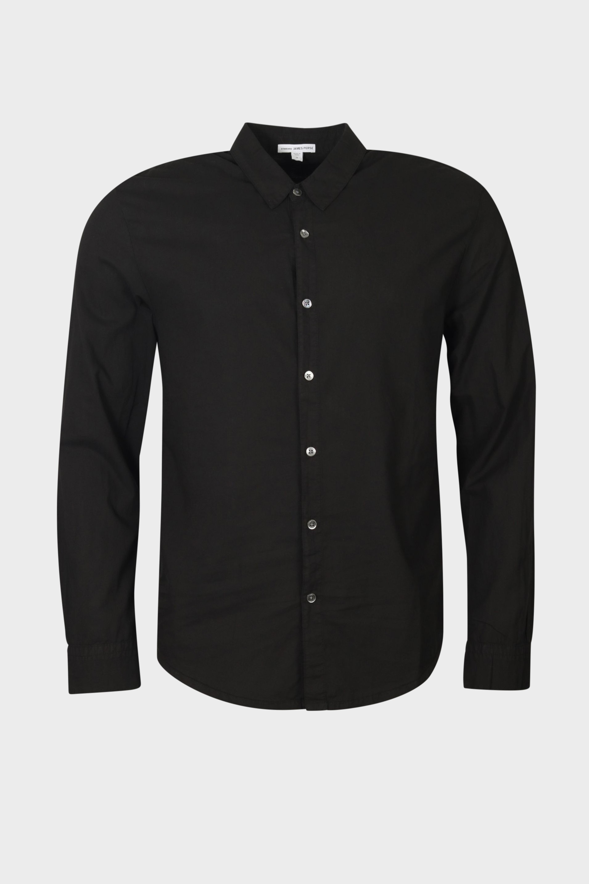 JAMES PERSE Standard Shirt in Black JAMES PERSE Standard Shirt in Black