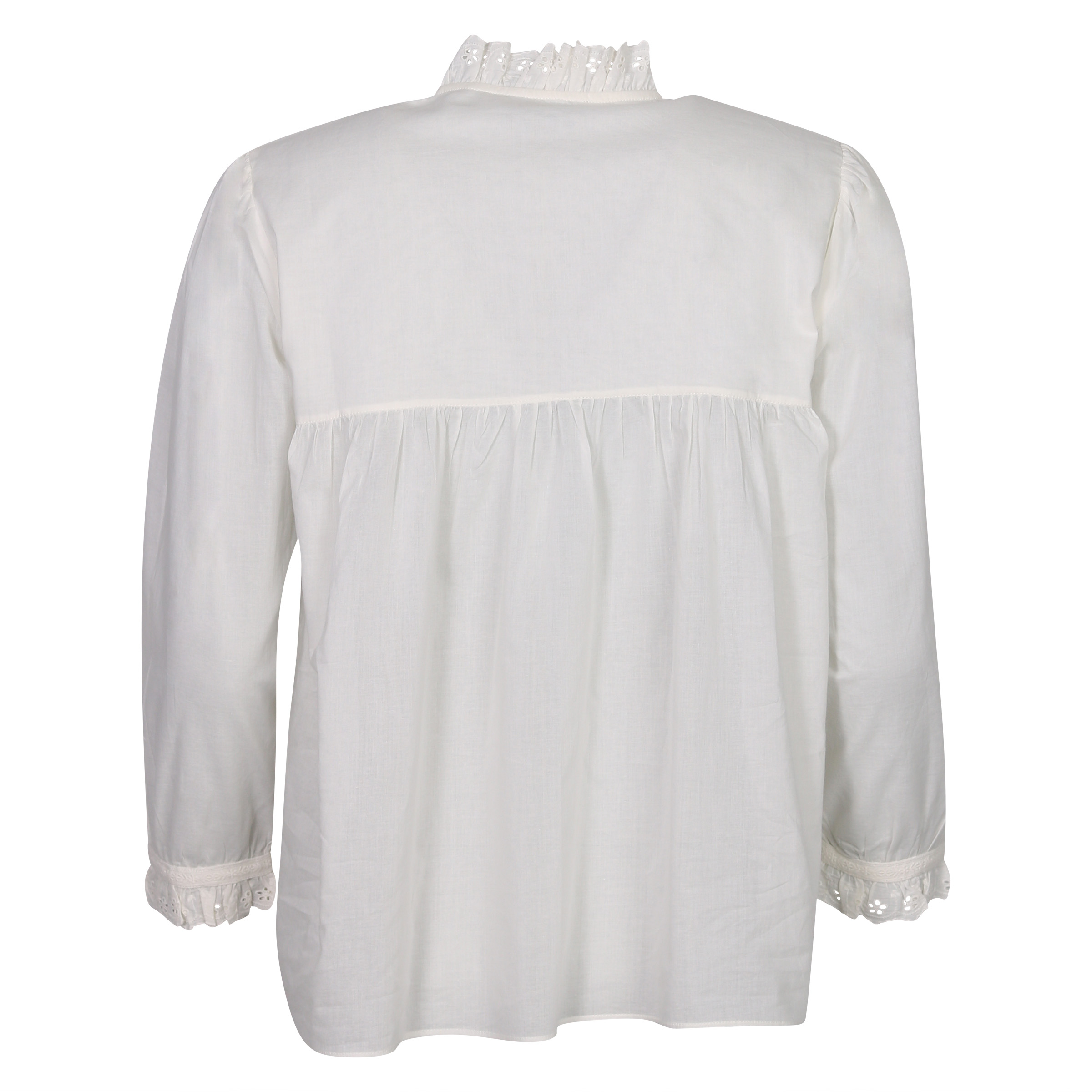 Nili Lotan Lace Shirt Sarah White