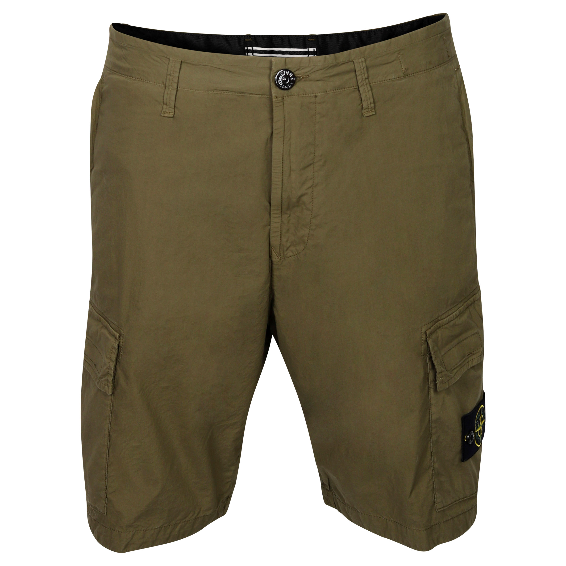 Stone Island Light Cargo Bermuda Olive