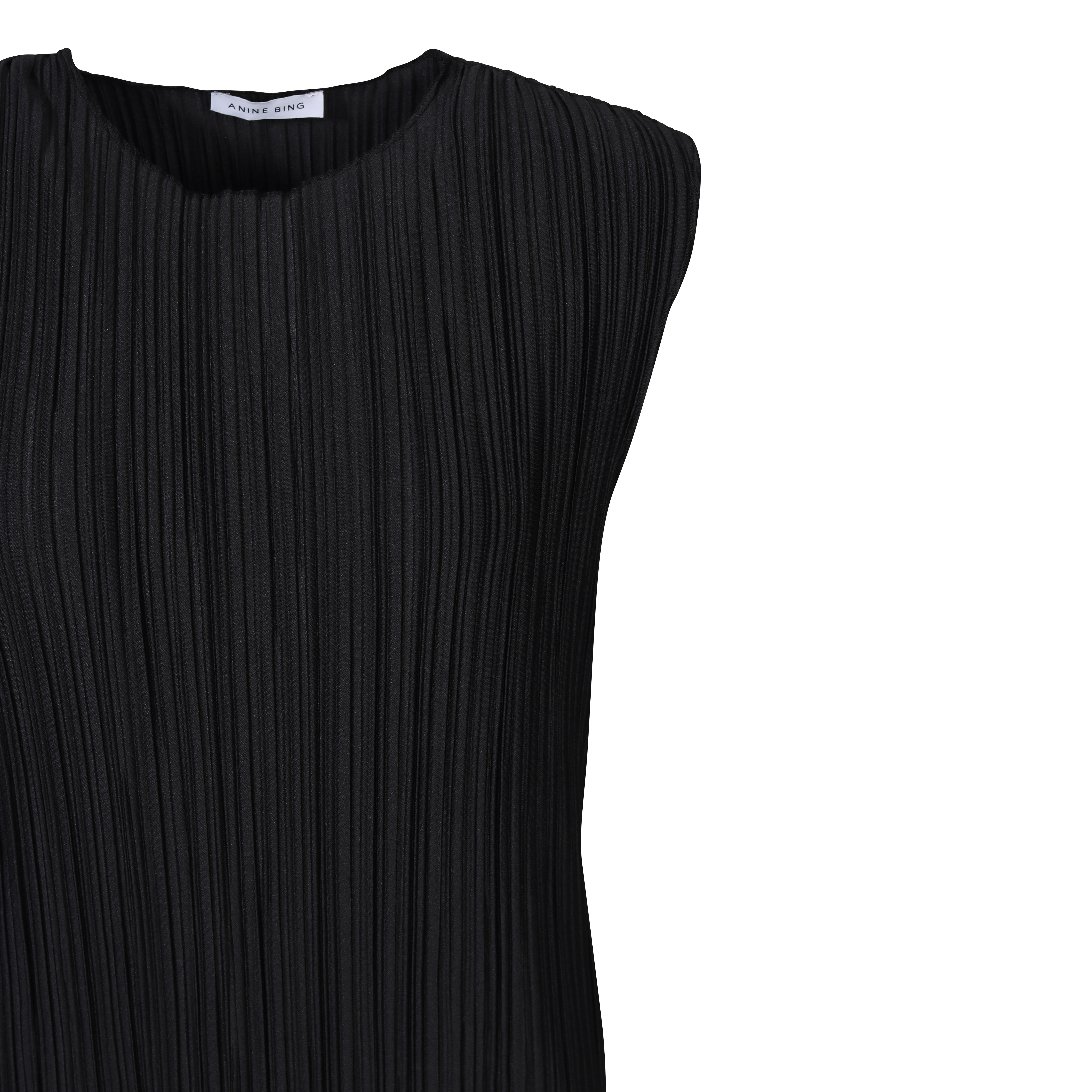 Anine Bing Melanie Dress in Black L