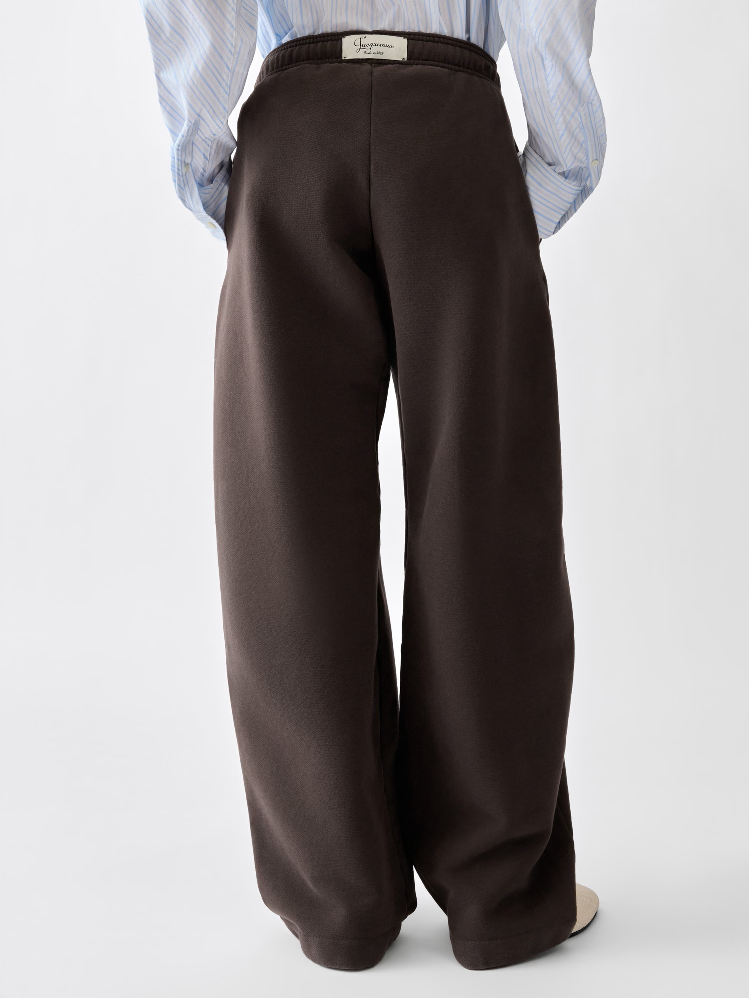 JACQUEMUS Corso Sweatpant in Brown M