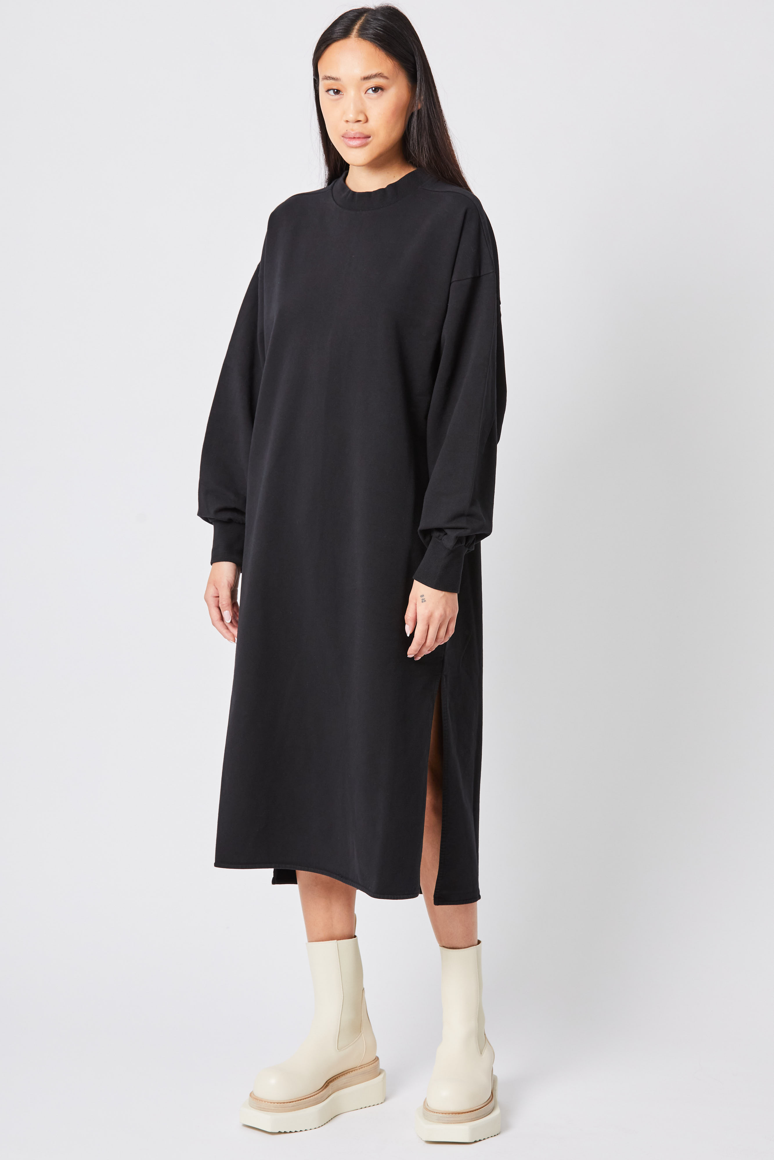 Thom Krom Sweat Dress in Black S