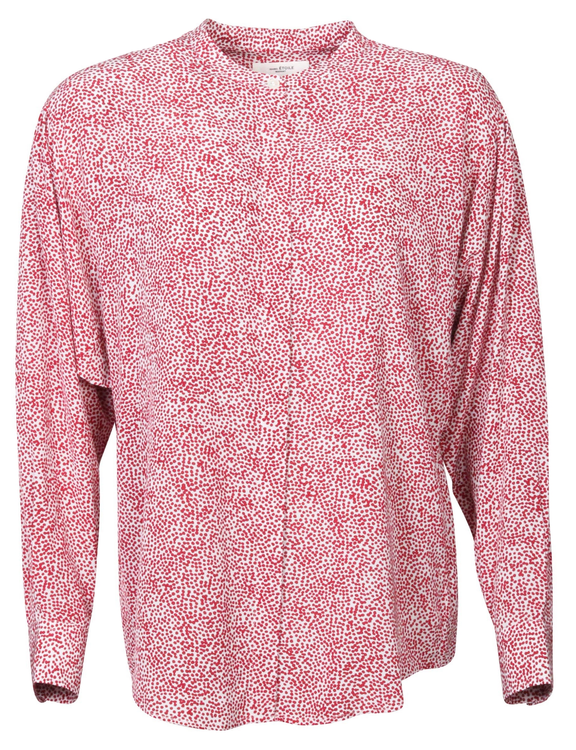 Isabel Marant Étoile Shirt Catchell Red Printed
