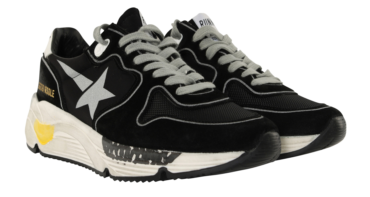 Golden Goose Sneaker Running Black