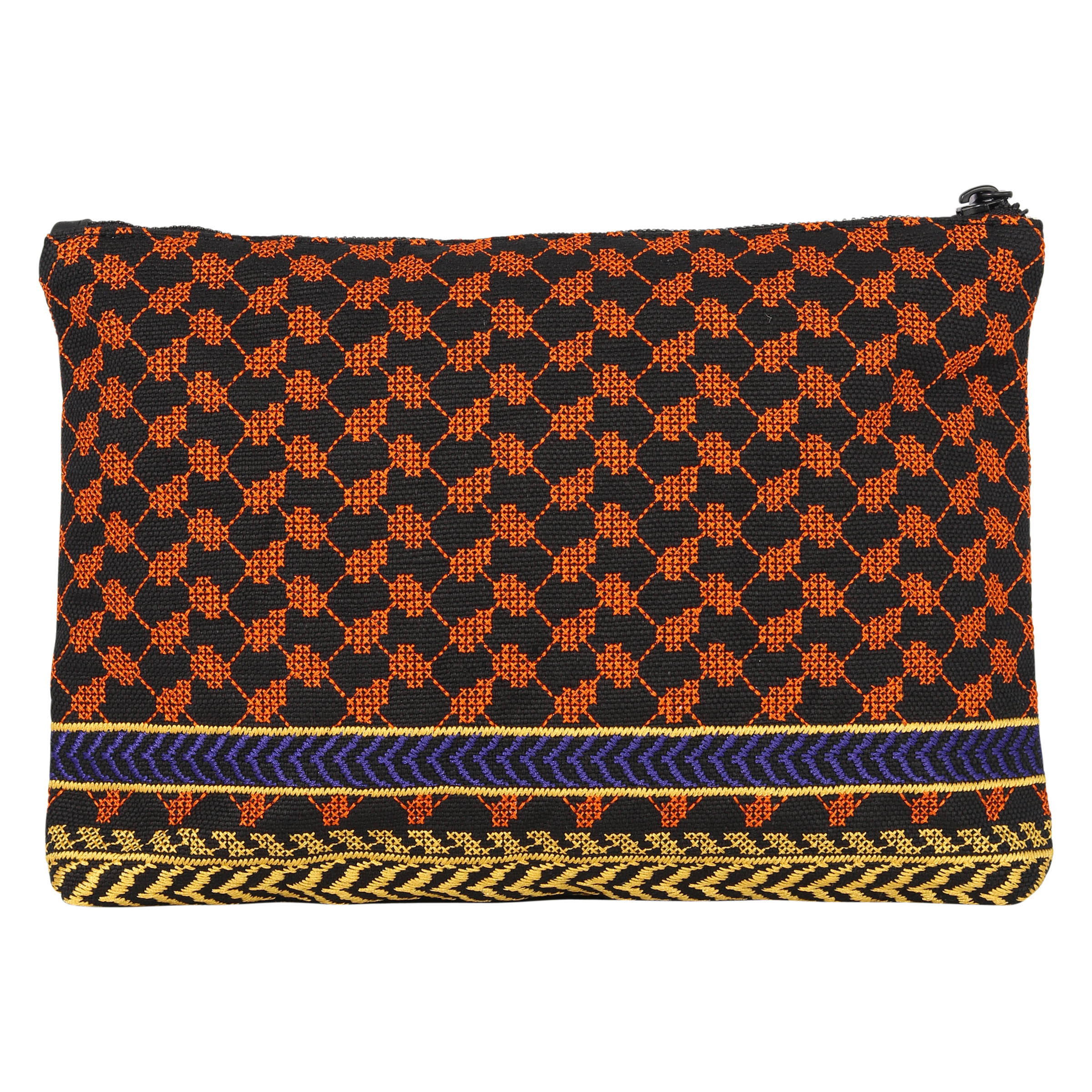 Lala Berlin Pouch Prema Multicolored Stitched Kufiya