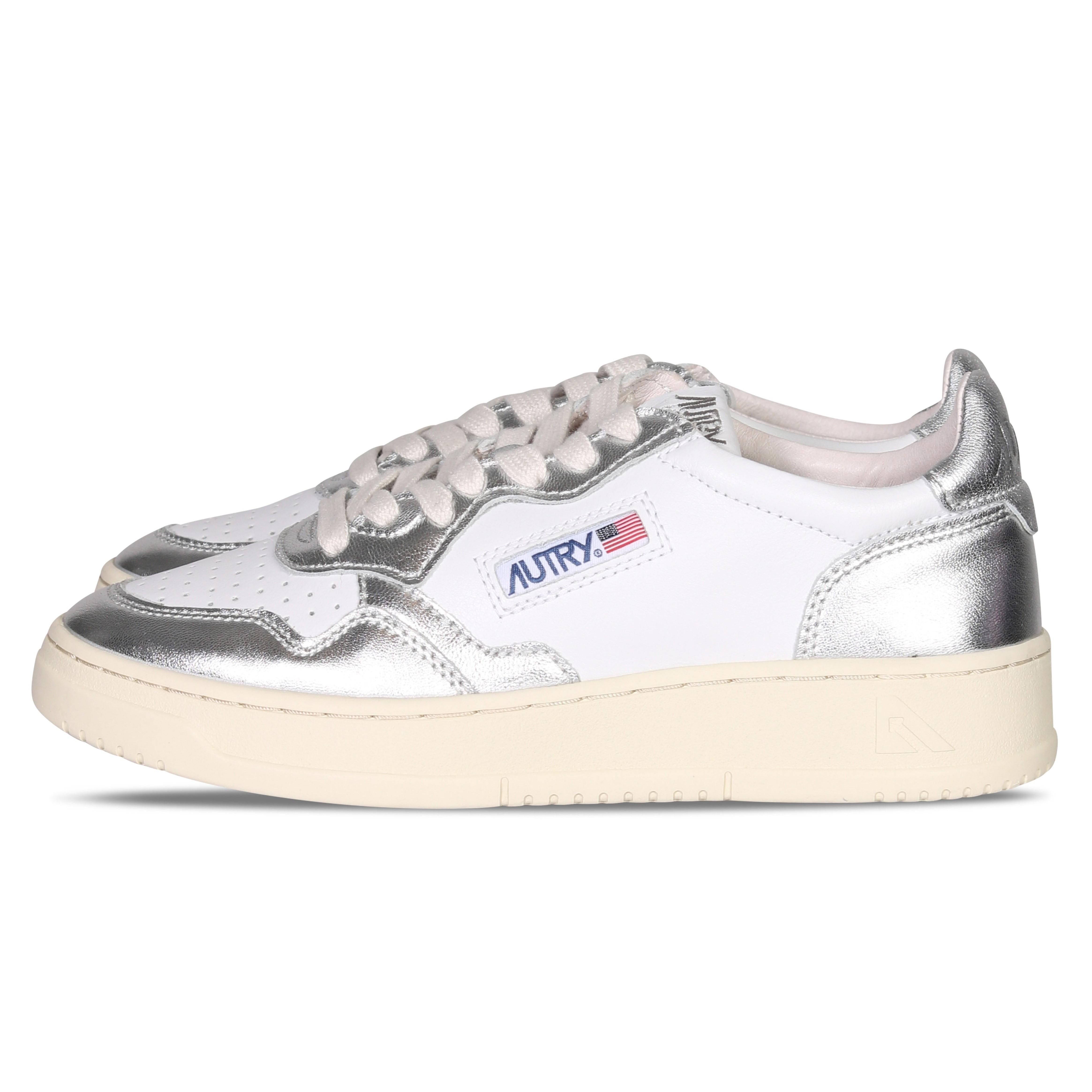 Autry Action Shoes Low Sneaker White/Silver