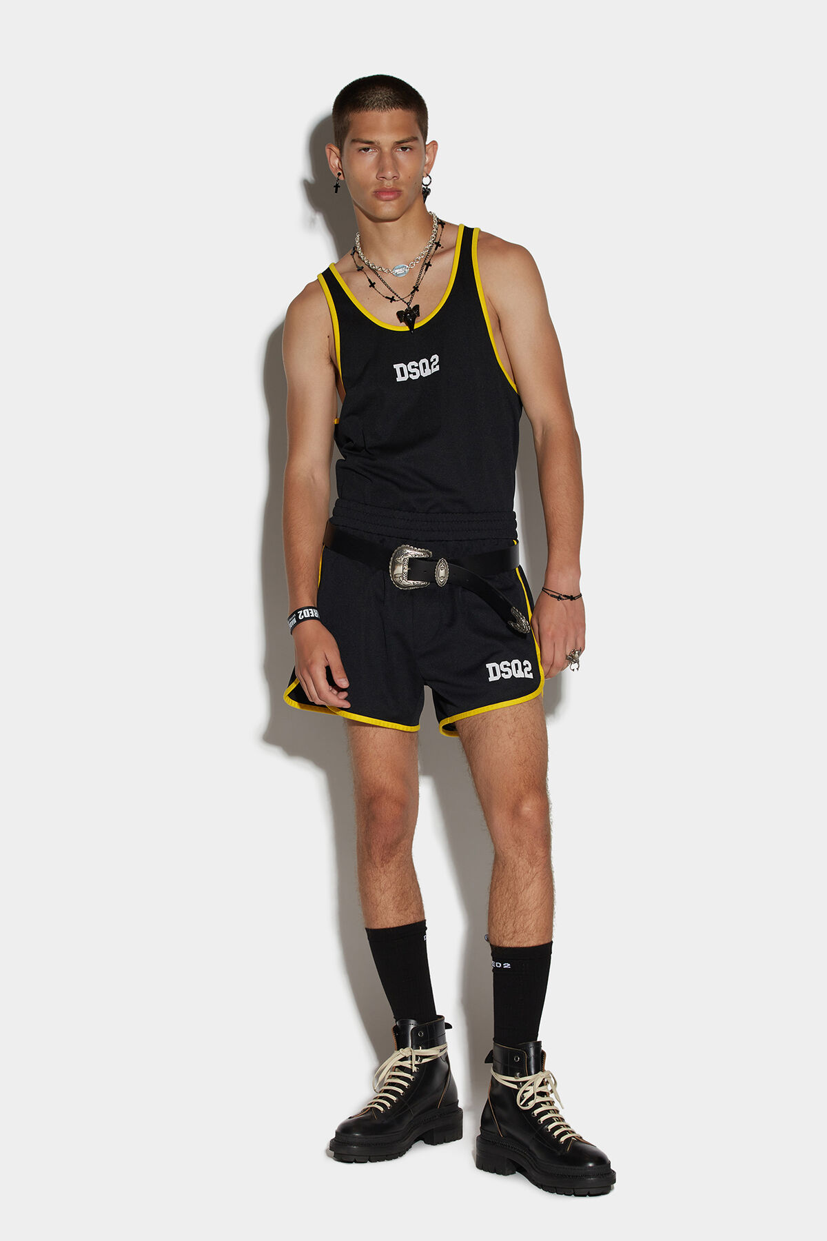 DSQUARED2 Dsq2 Sport Shorts in Black