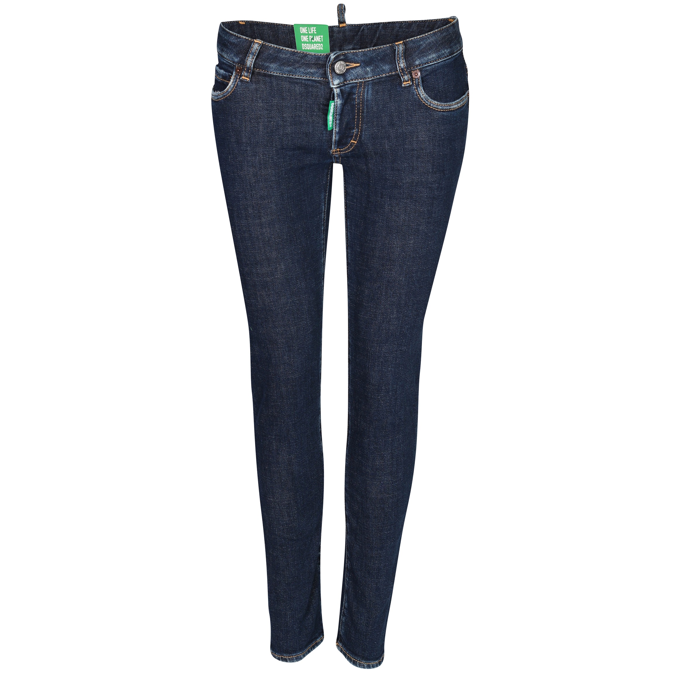 DSQUARED2 Green Label Jennifer Jeans in Dark Blue