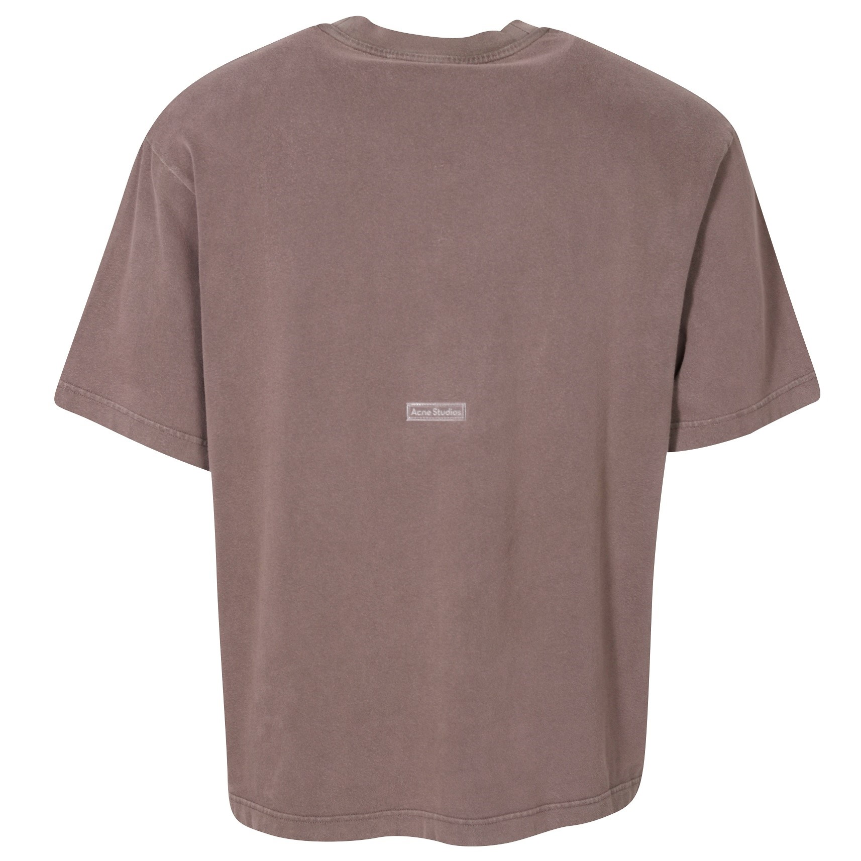 ACNE STUDIOS Vintage T-Shirt in Dark Brown XXS