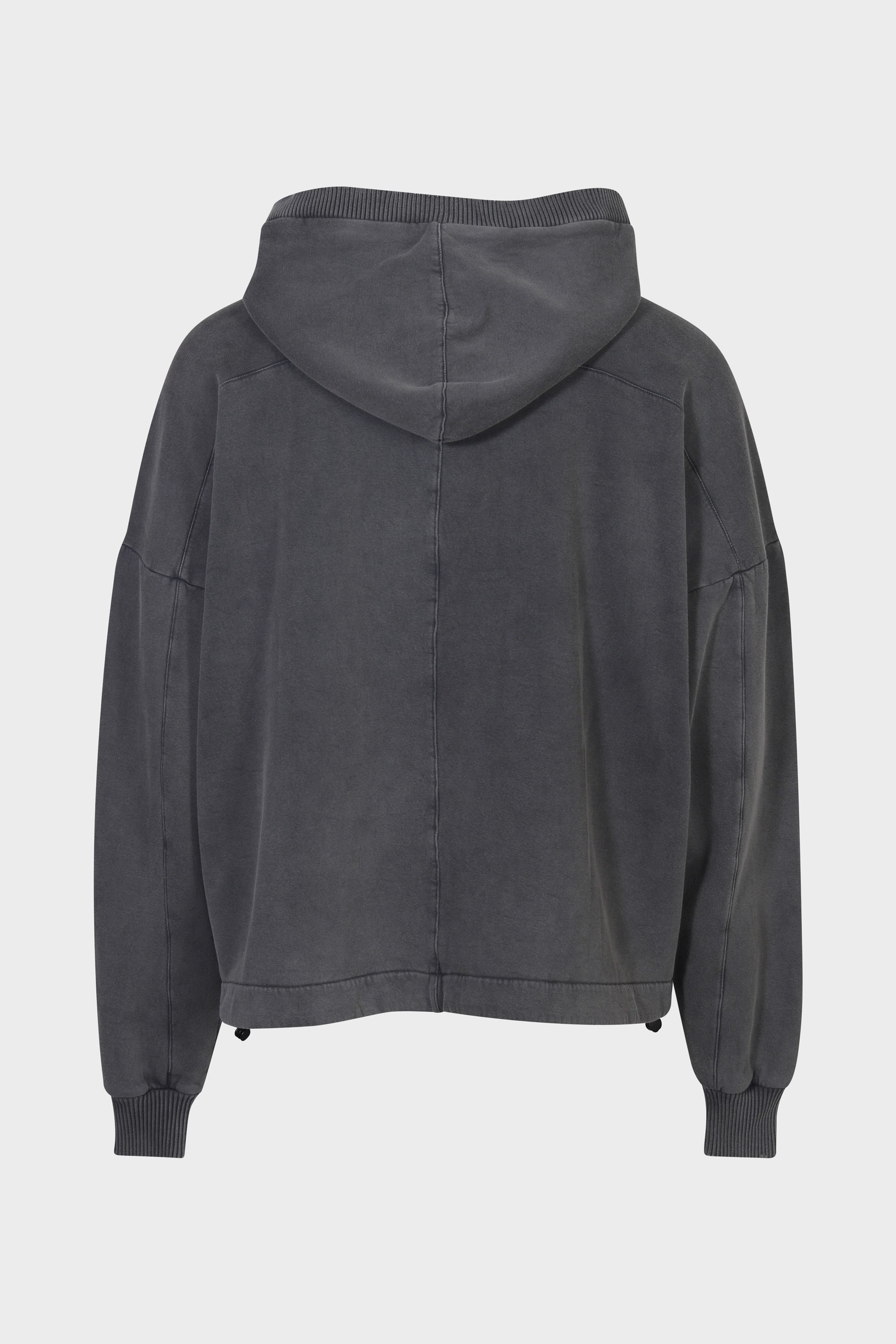 THOM KROM Oversize Sweathoodie in Used Grey