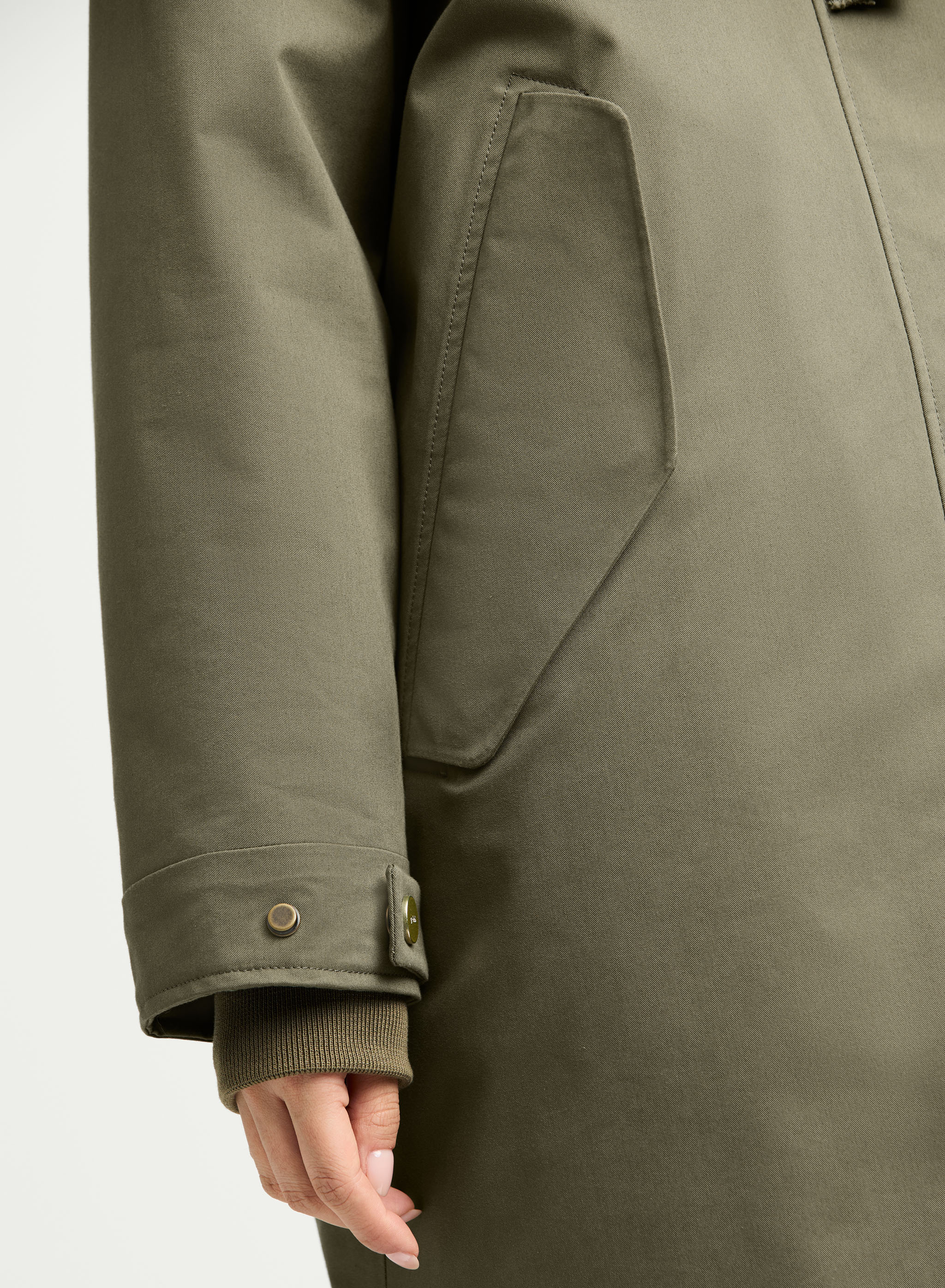 G-LAB Meta Parka in Olive Grey