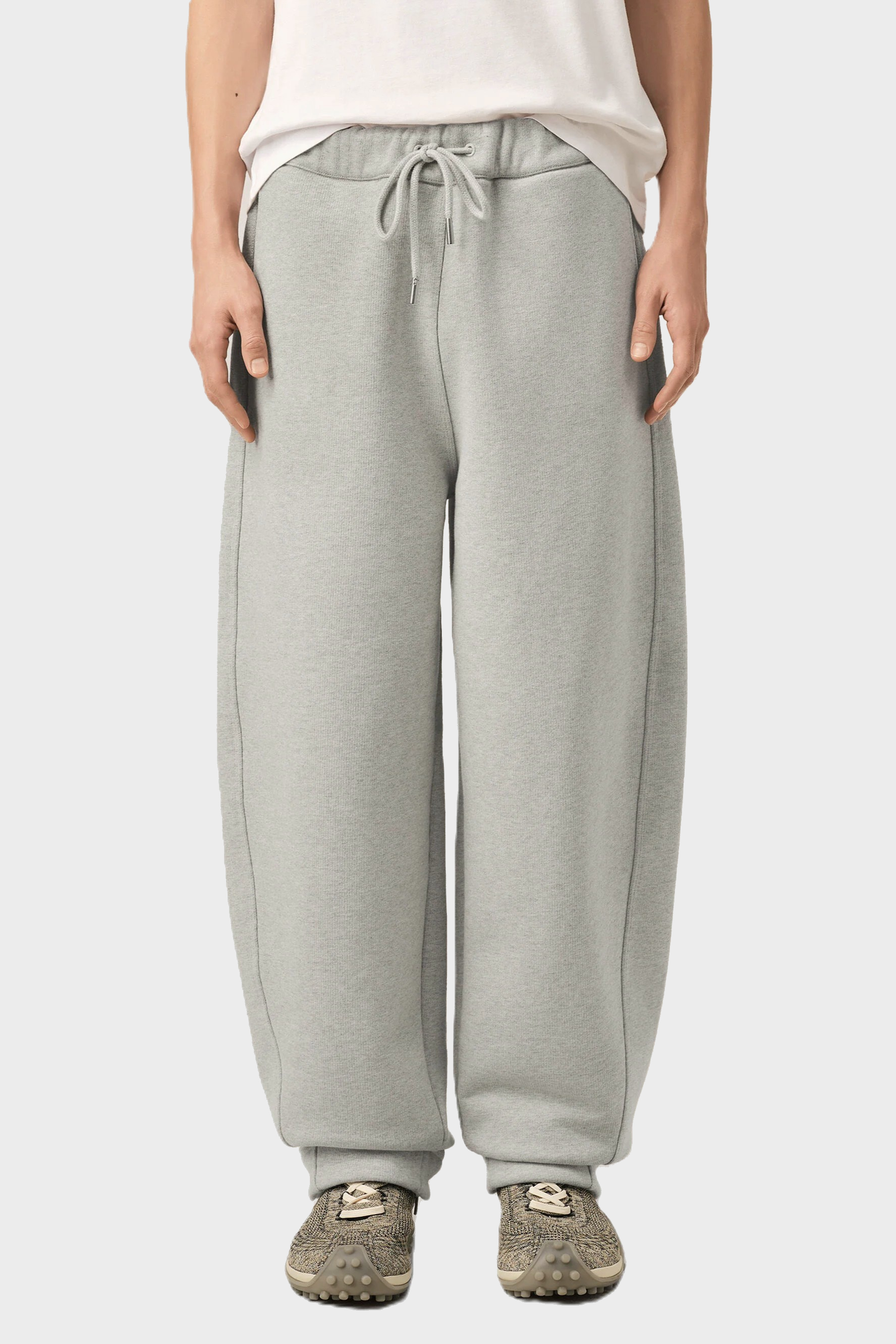 AMI PARIS Jogging Pant in Heather Ash Grey