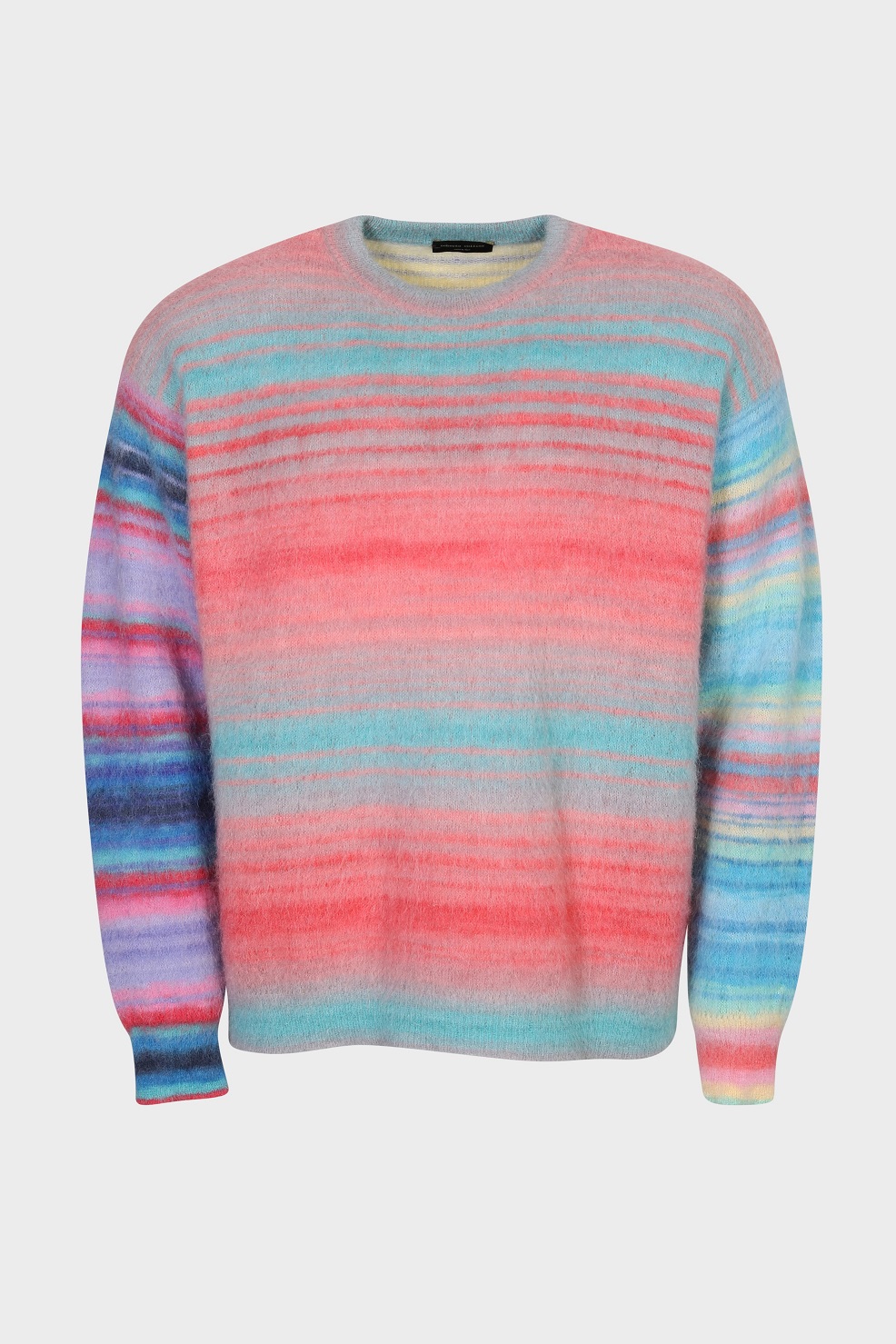 ROBERTO COLLINA Fluffy Pullover in Multicolor ROBERTO COLLINA Fluffy Pullover in Multicolor
