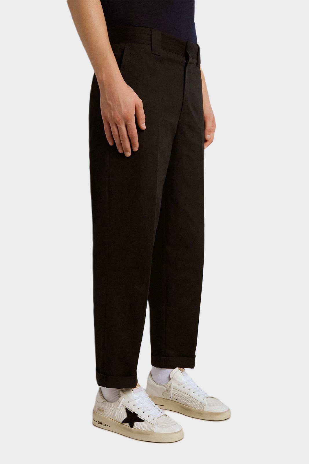 GOLDEN GOOSE Chino Skate Pants in Black GOLDEN GOOSE Chino Skate Pants in Black