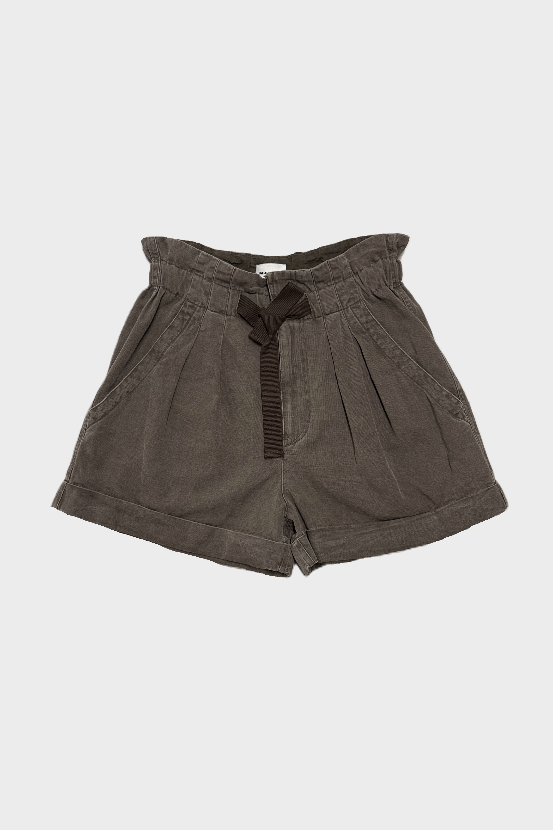 ISABEL MARANT ÉTOILE Nirma Shorts in Dark Bronze
