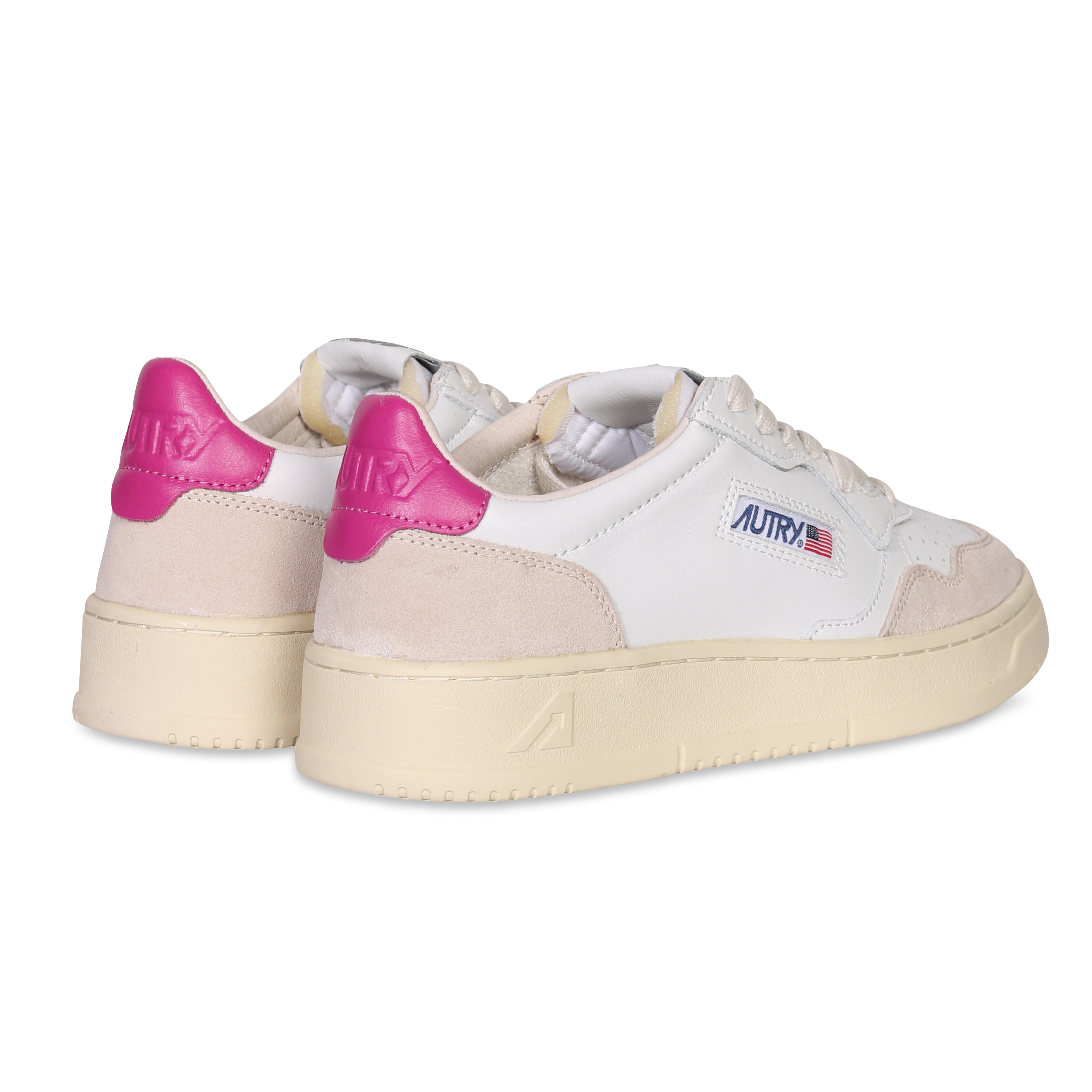 Autry Action Shoes Low Sneaker Suede/White/Bubble 41