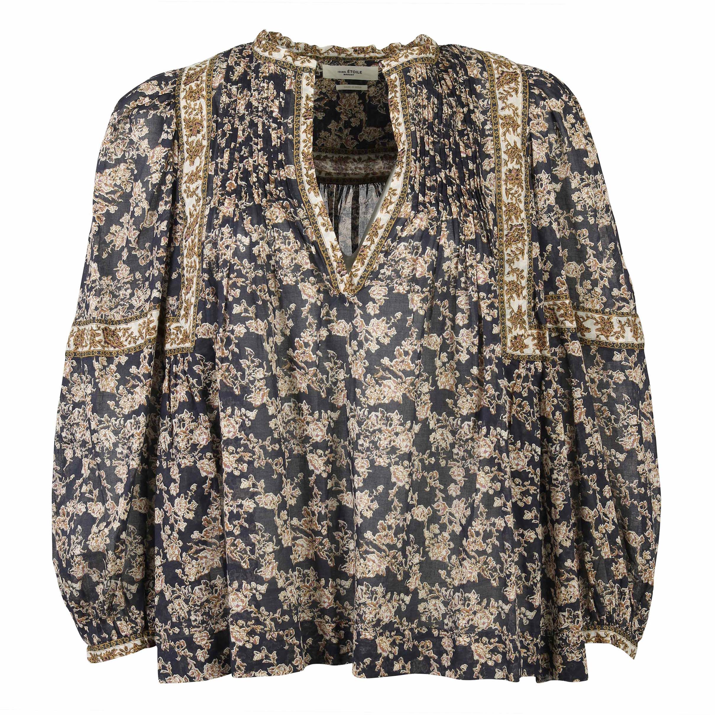 Isabel Marant Etoile Tunic Violette Midnight Printed