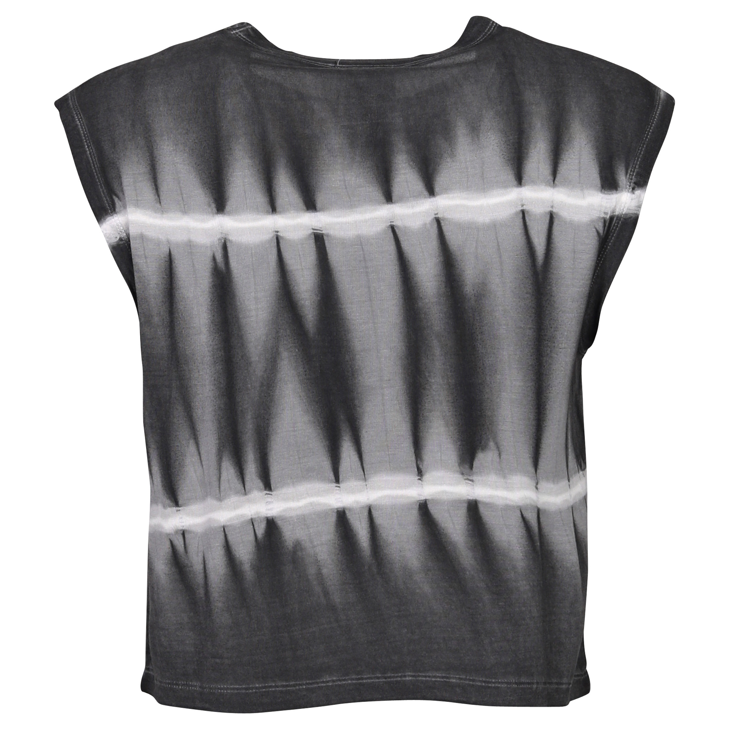 Thom Krom Top Grey Dip Dye