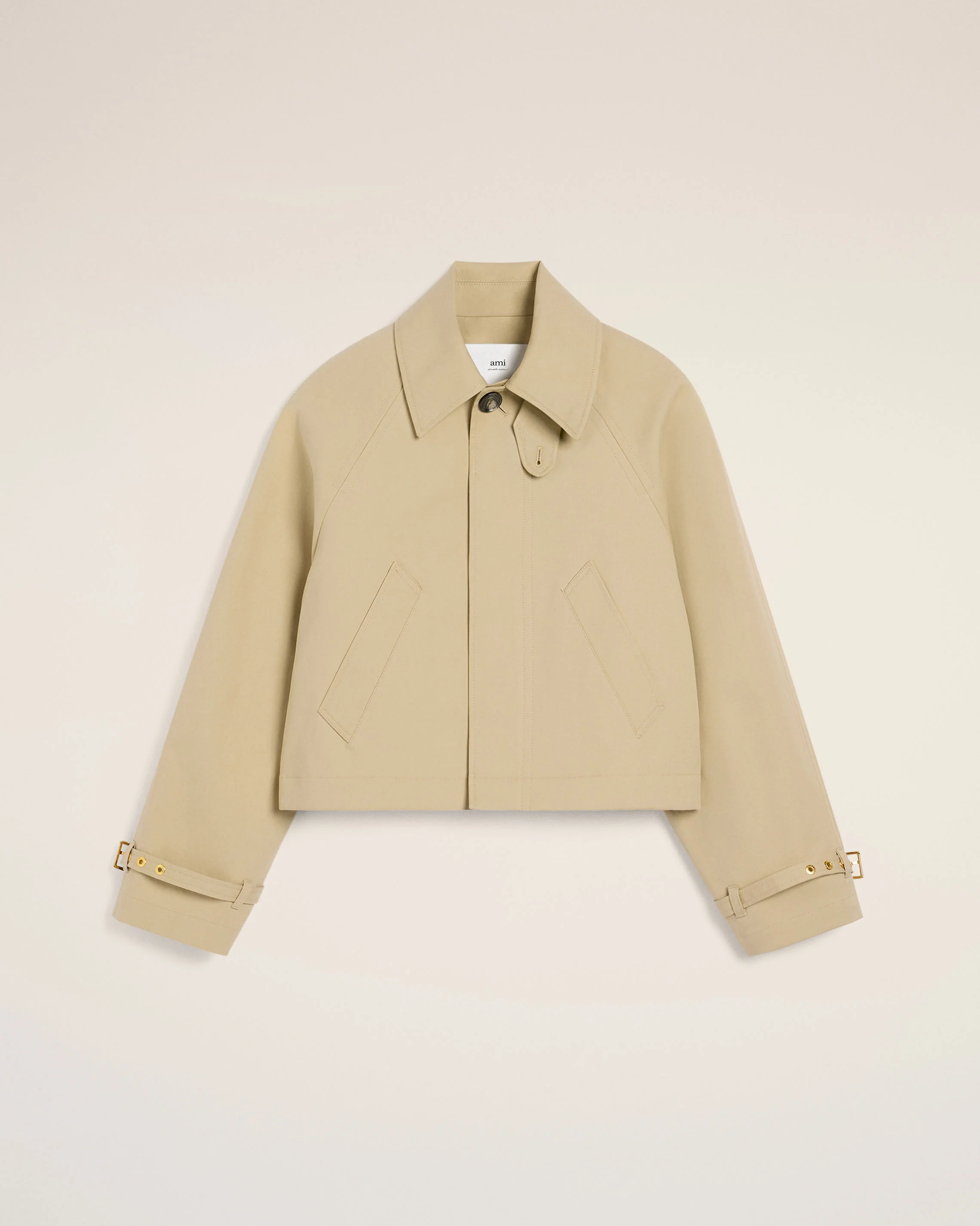 AMI PARIS Buttoned Jacket in Ginger/Ash