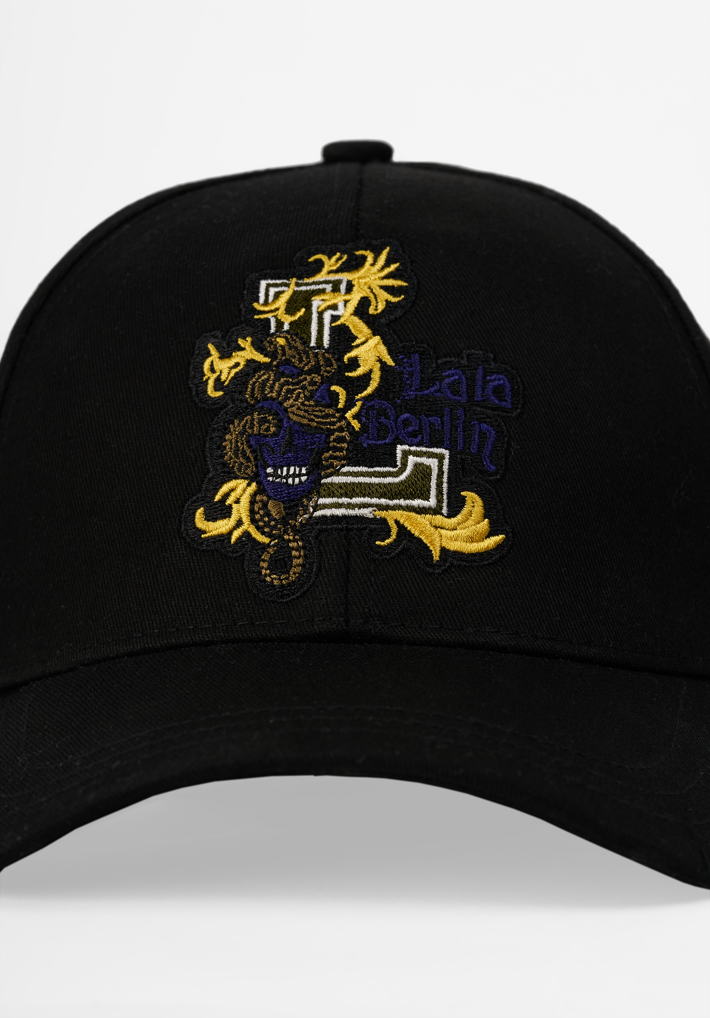 Lala Berlin Cap Hella Black Patched