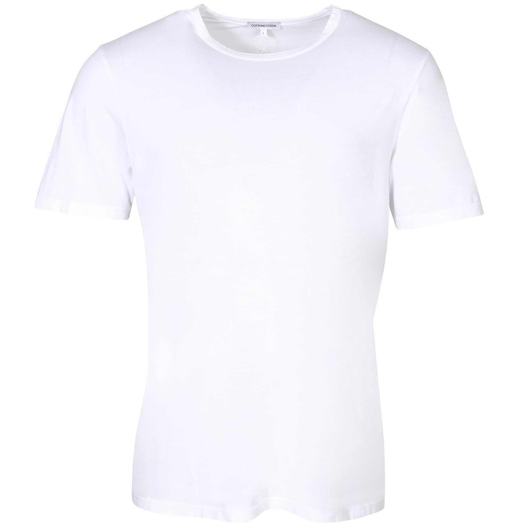 COTTON CITIZEN Classic Crewneck Tee in White