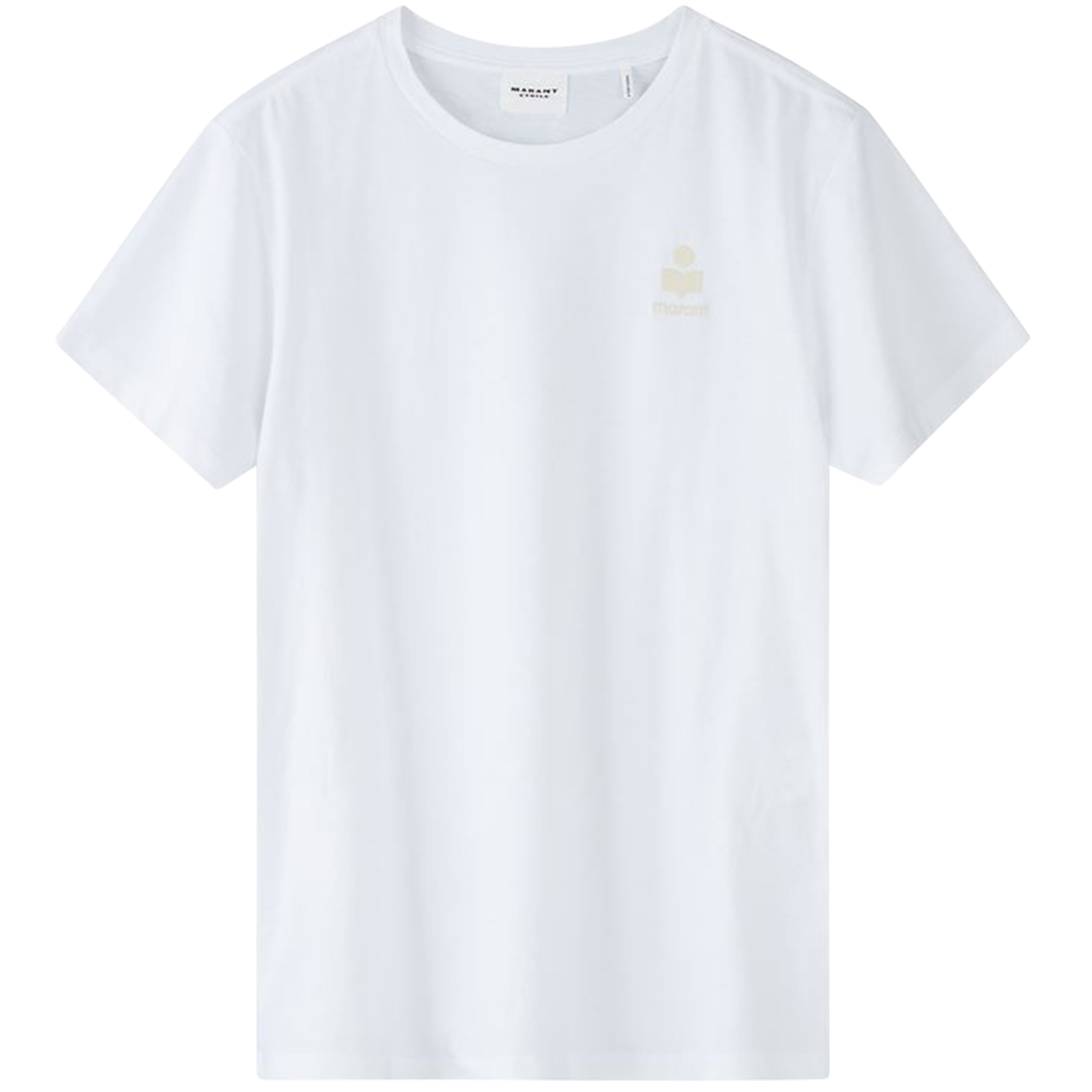 ISABEL MARANT ÉTOILE Aby Logo T-Shirt in White XS